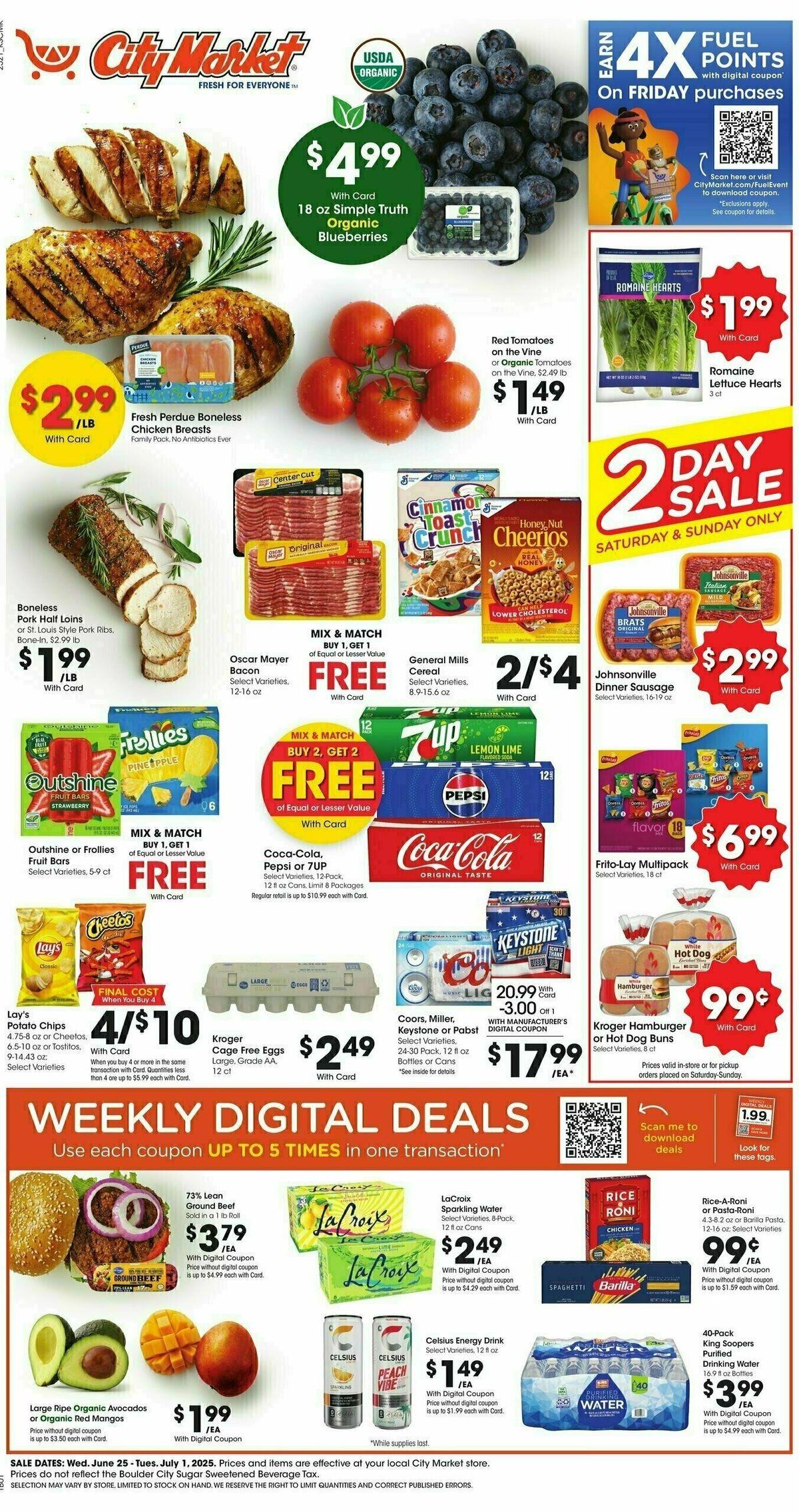 City Market Weekly Ad from June 25
