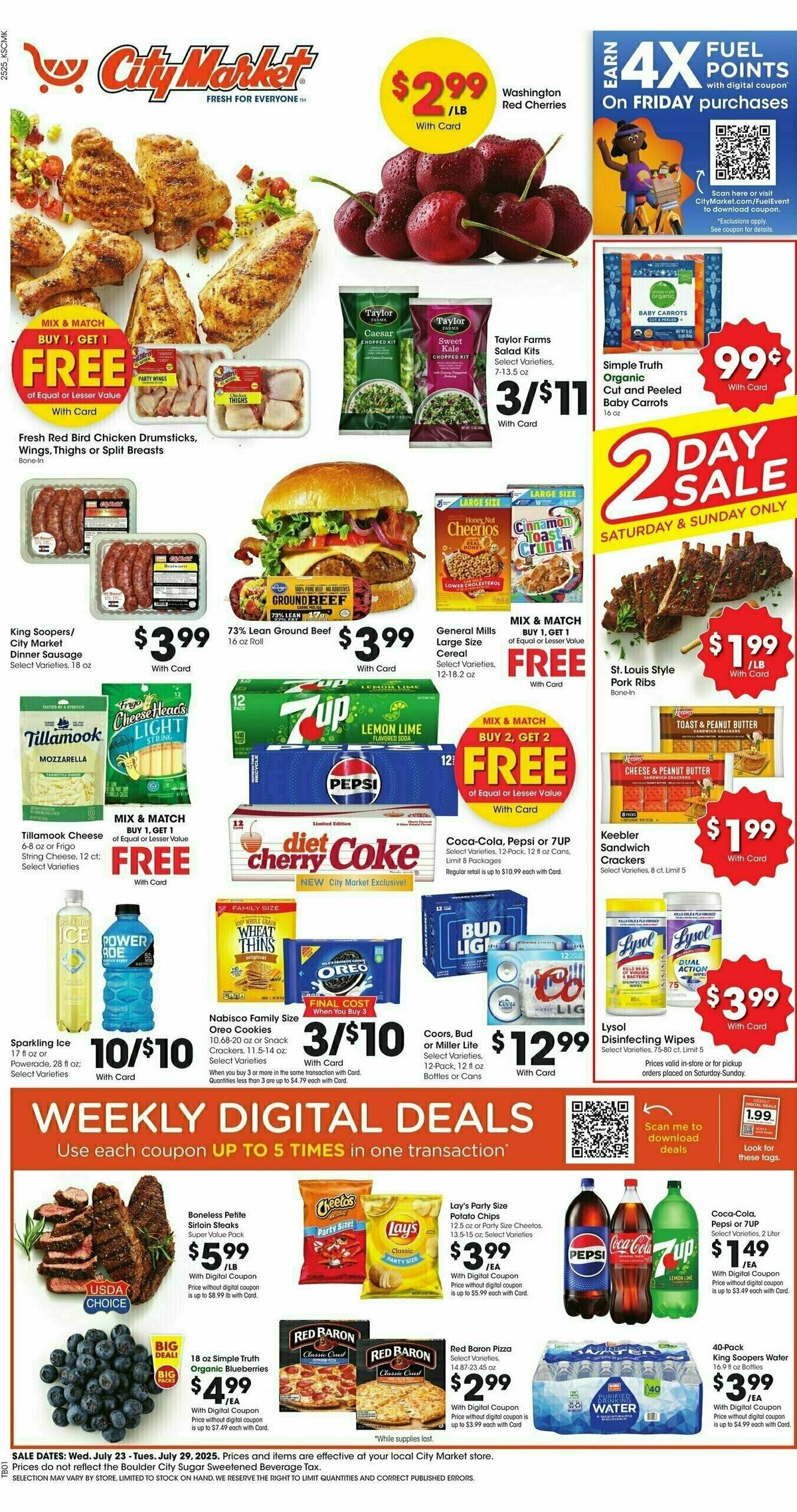 City Market Weekly Ad from July 23