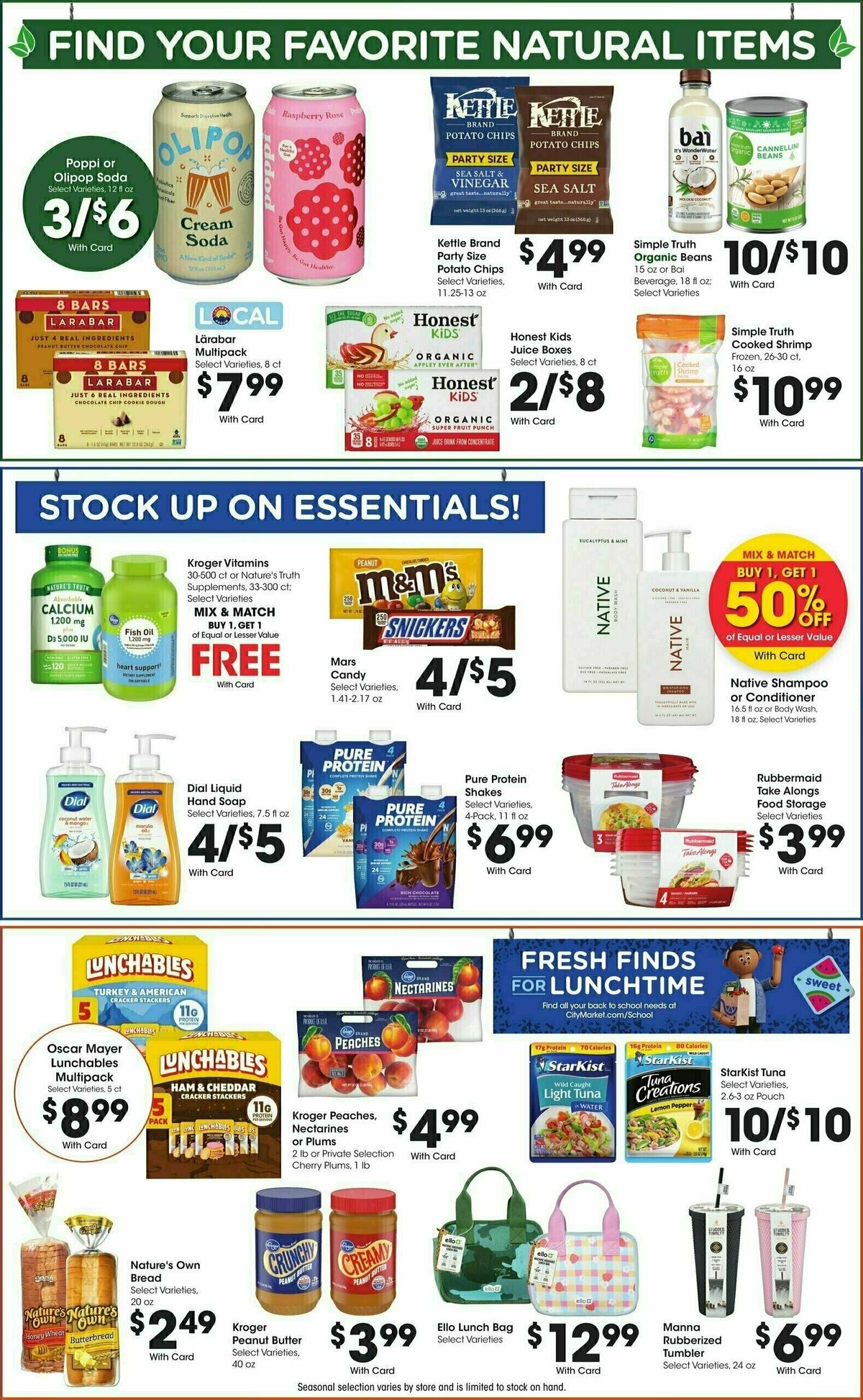 City Market Weekly Ad from July 23