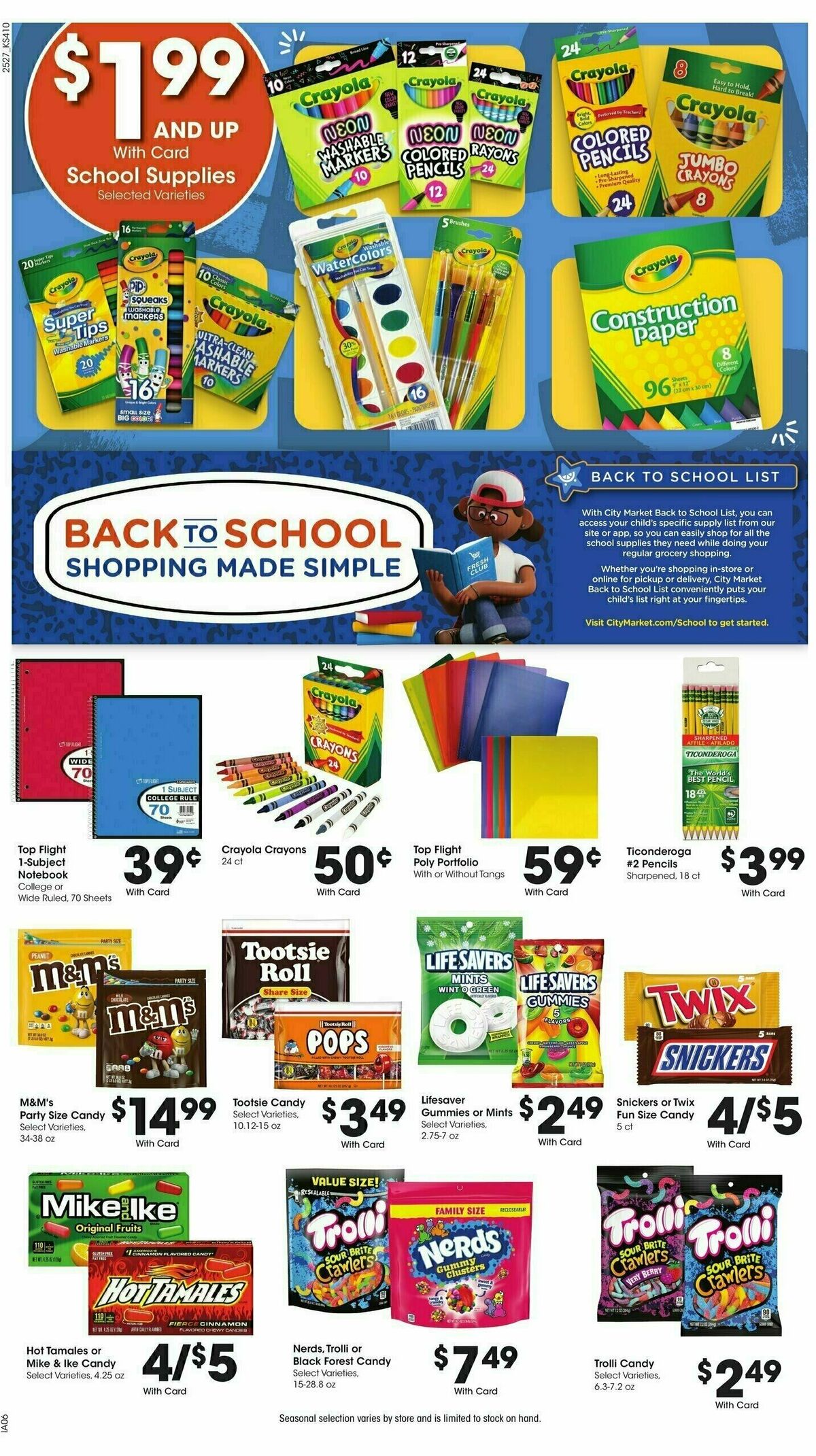 City Market Weekly Ad from August 6