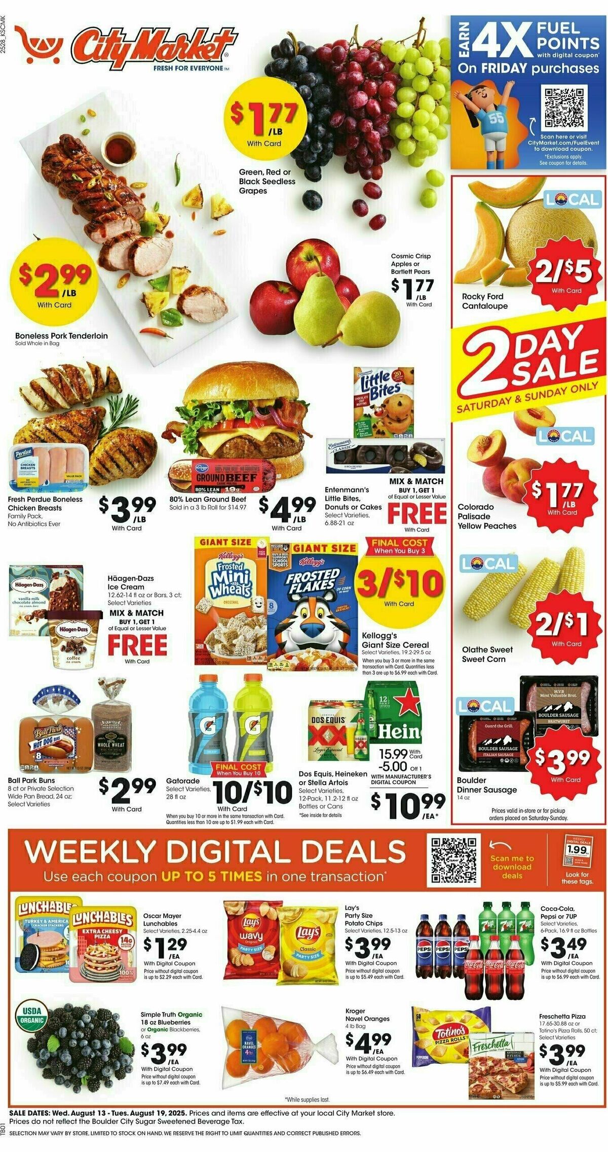 City Market Weekly Ad from August 13
