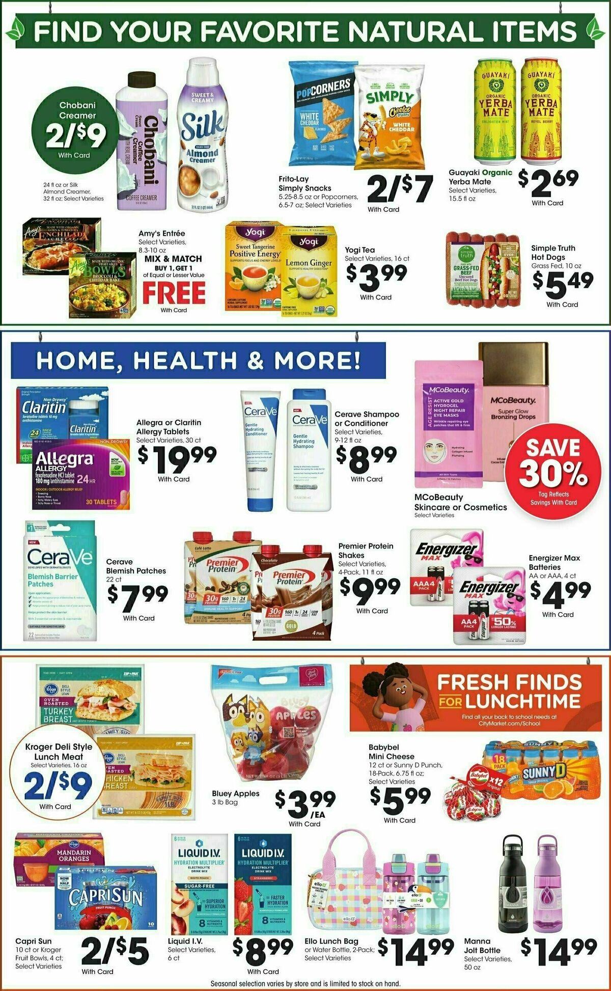 City Market Weekly Ad from August 20
