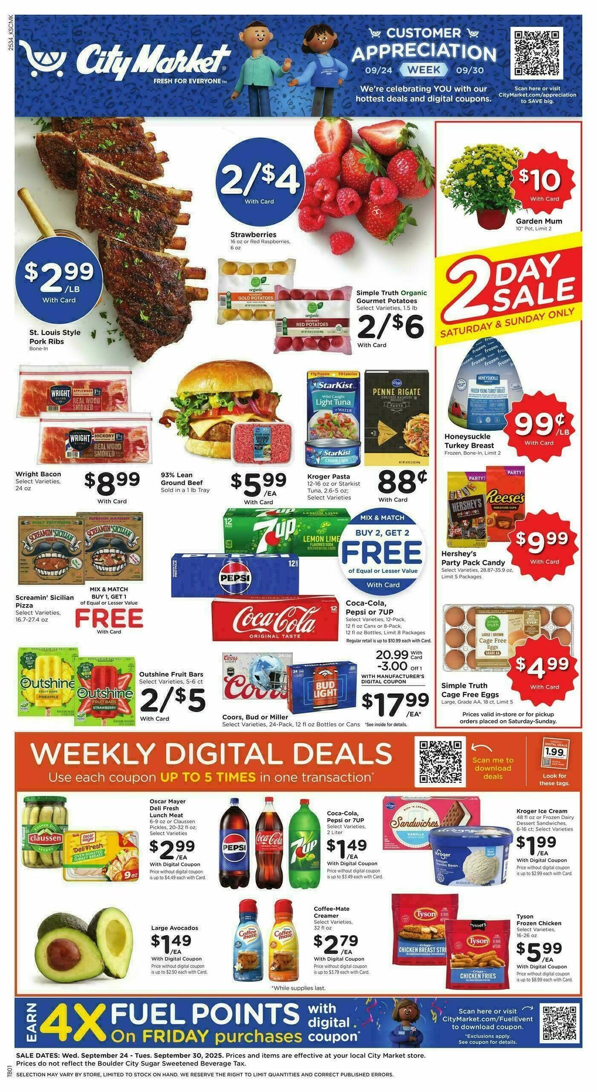 City Market Weekly Ad from September 24