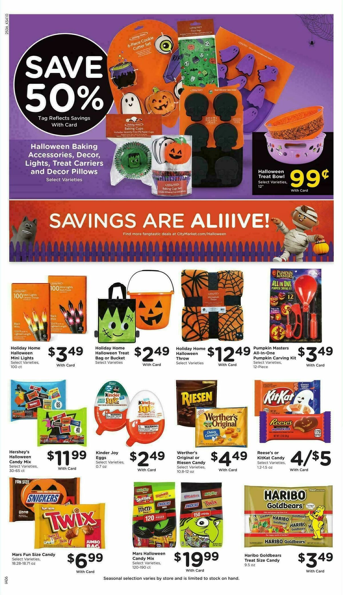 City Market Weekly Ad from October 8