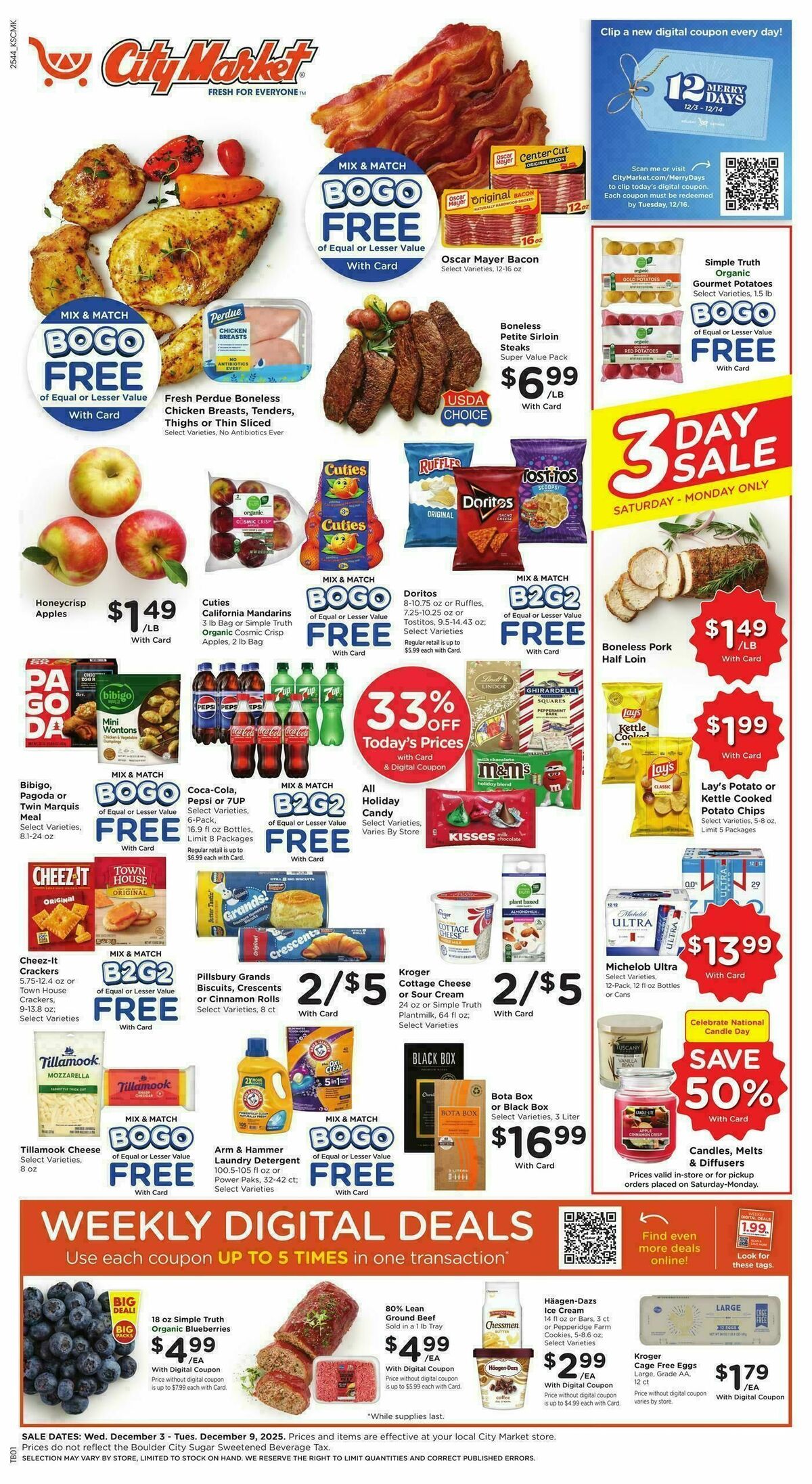 City Market Weekly Ad from December 3