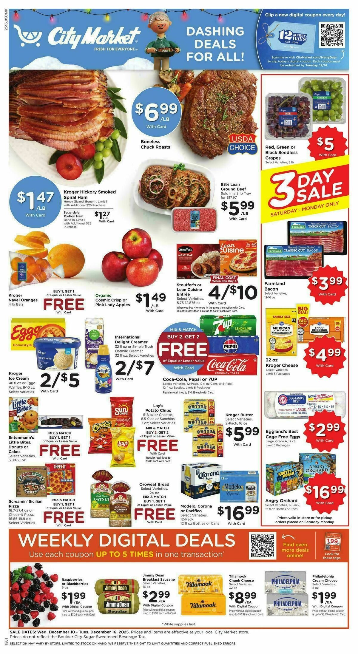 City Market Weekly Ad from December 10