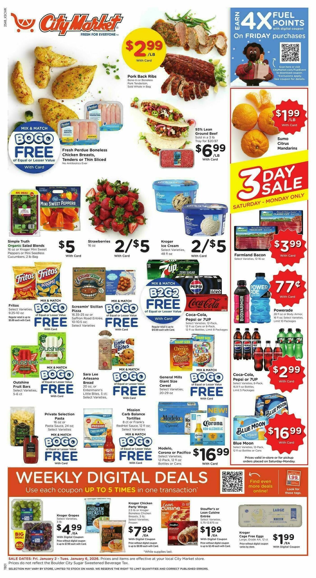 City Market Weekly Ad from January 2