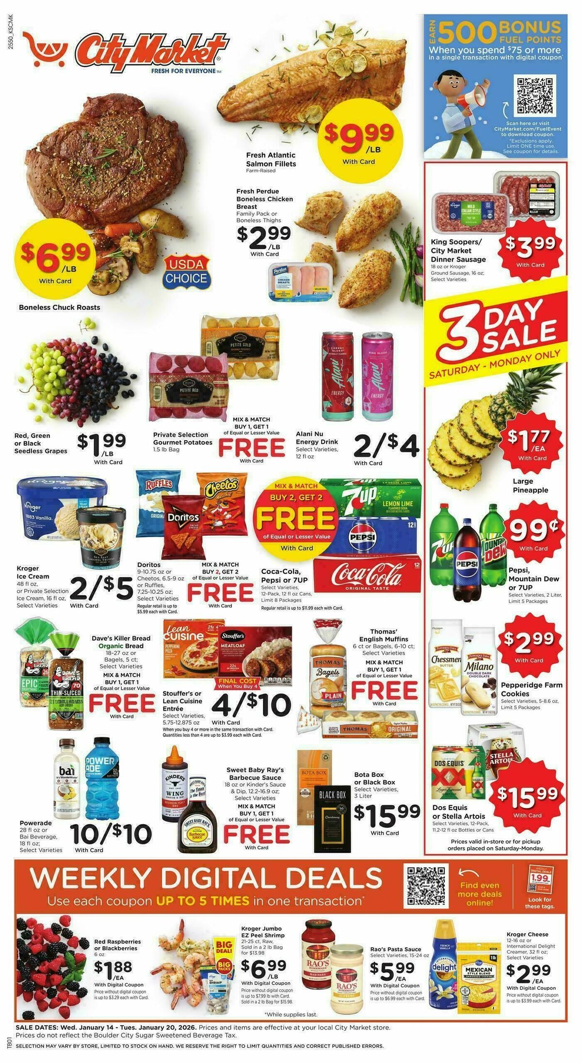 City Market Weekly Ad from January 14