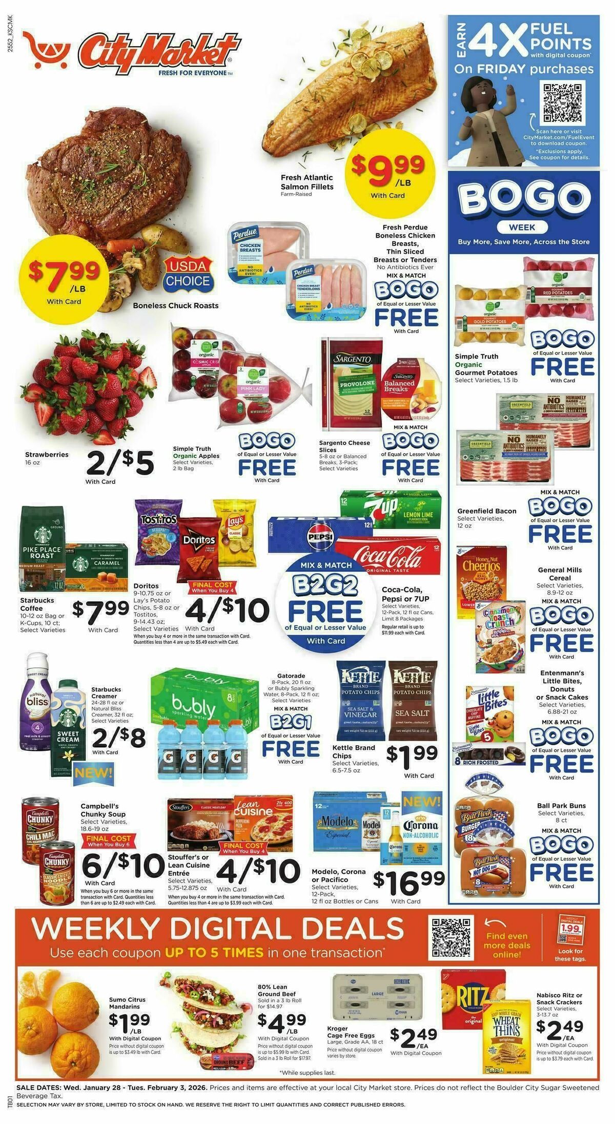 City Market Weekly Ad from January 28