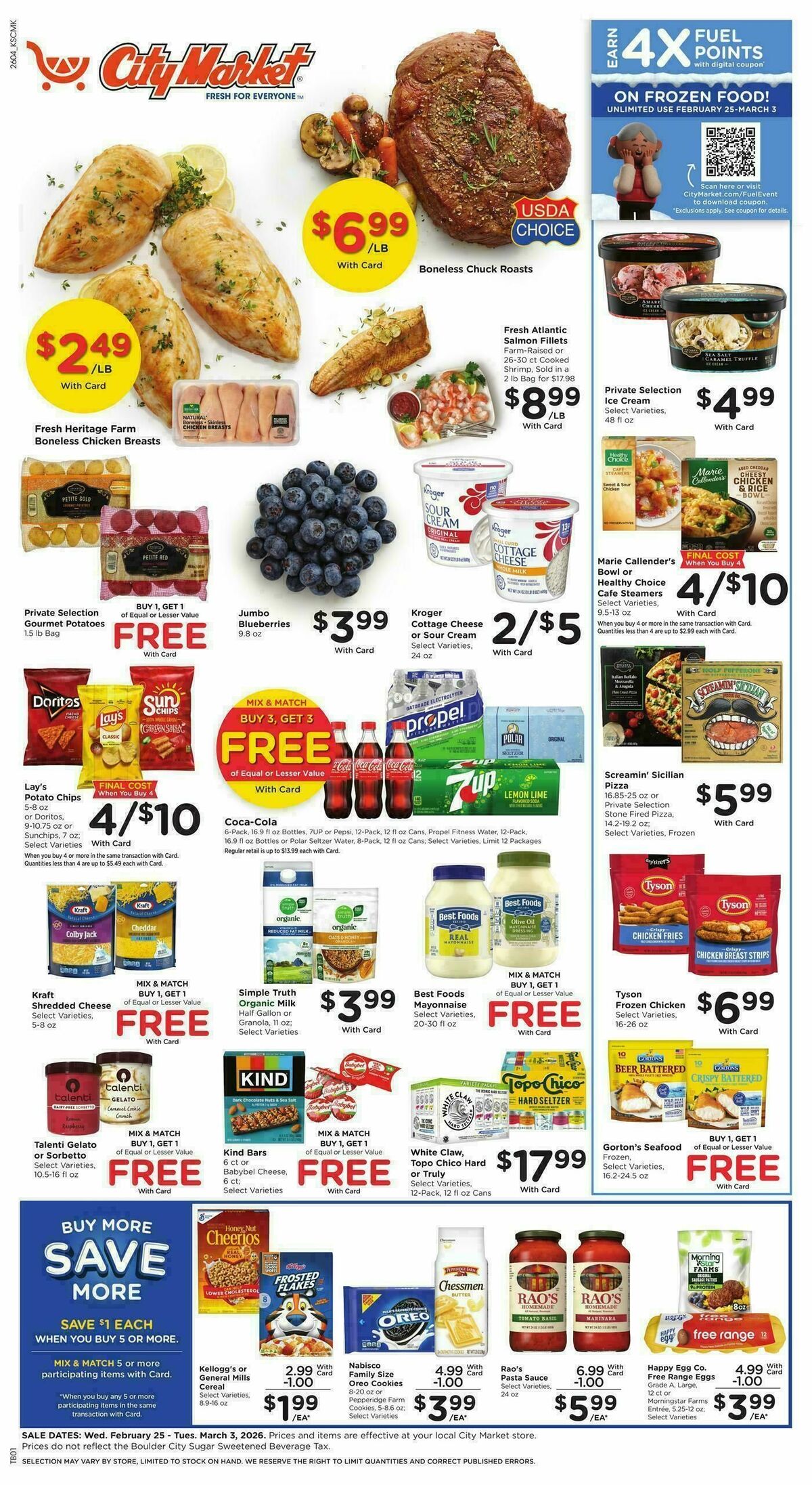 City Market Weekly Ad from February 25