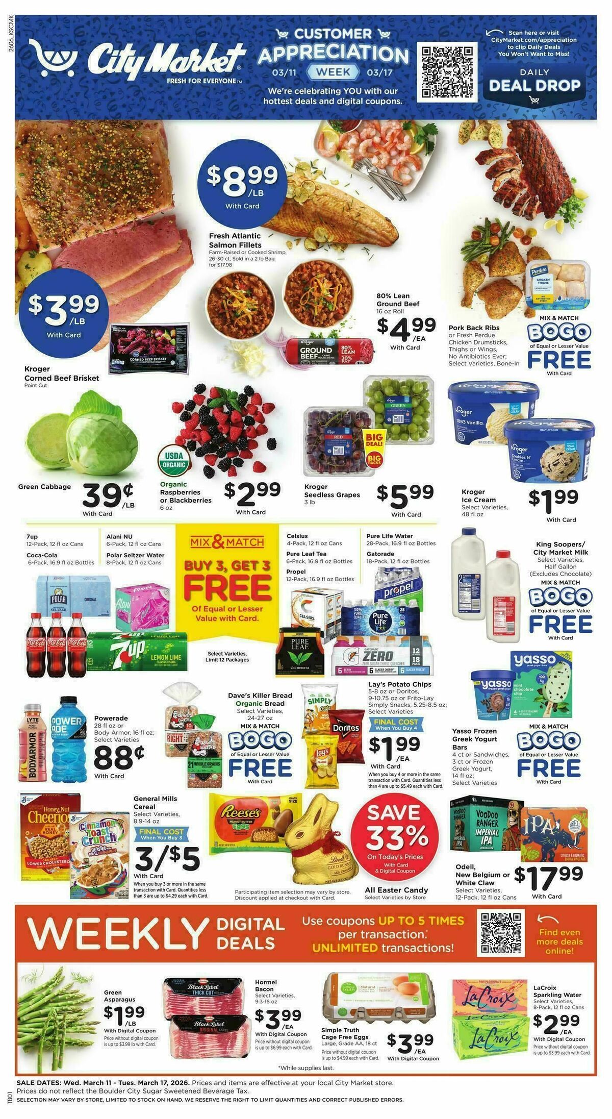 City Market Weekly Ad from March 11
