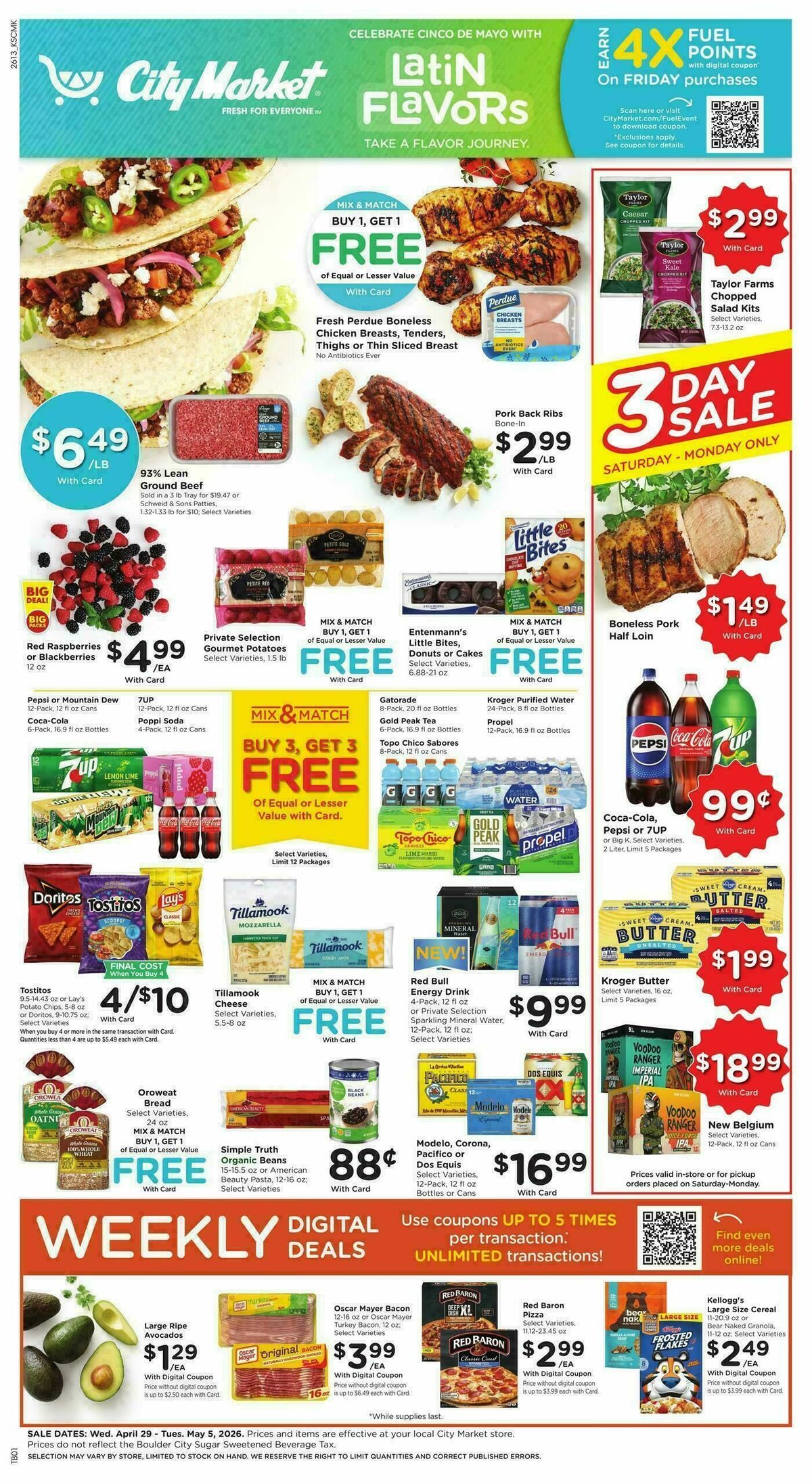 City Market Weekly Ad from April 29