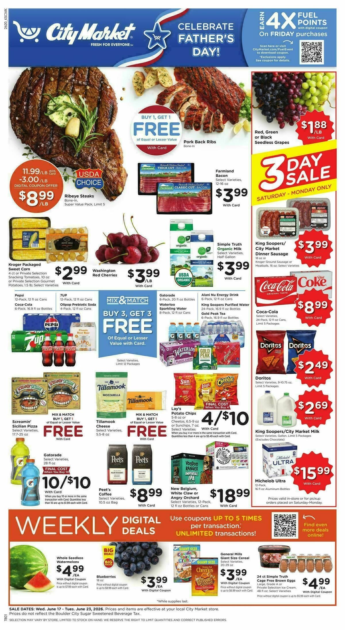 City Market Weekly Ad from June 17