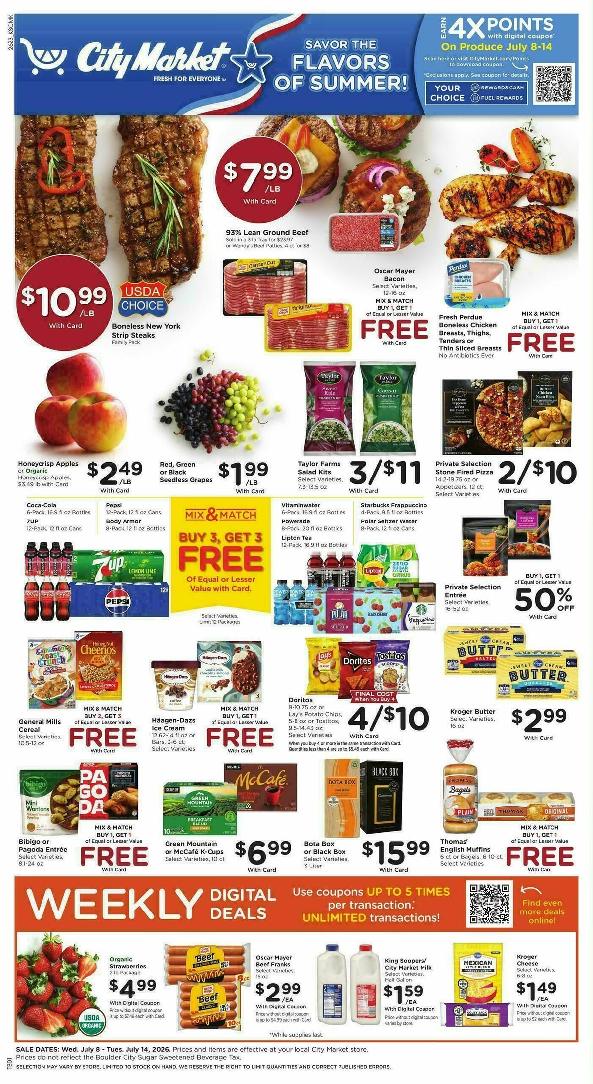 City Market Weekly Ad from July 8