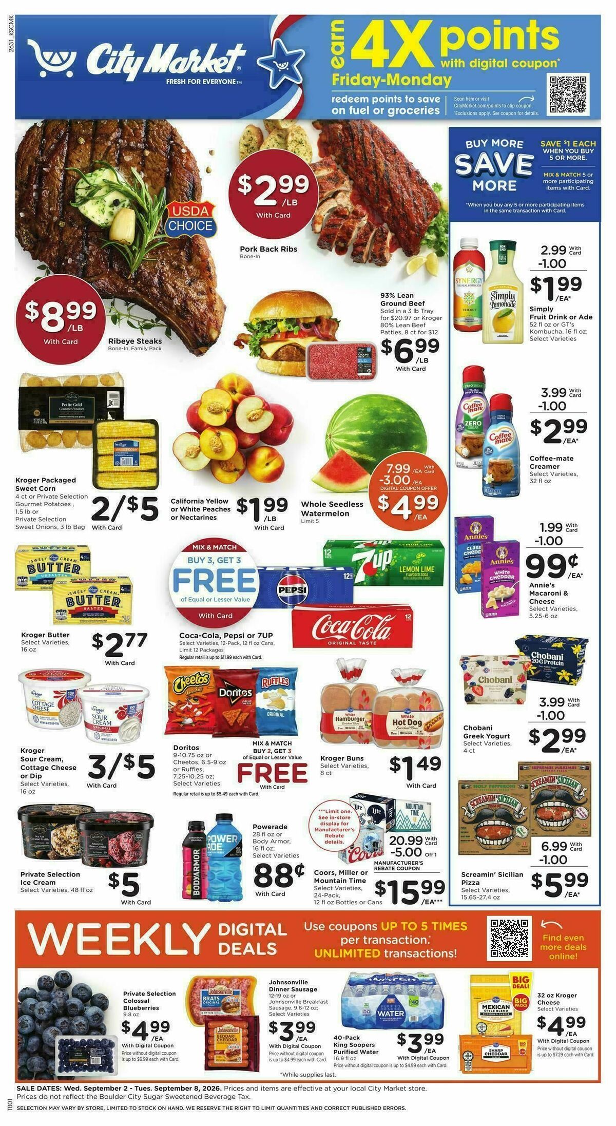 City Market Weekly Ad from September 2