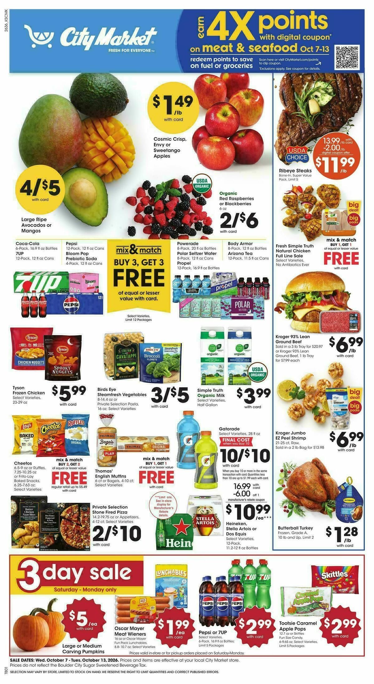 City Market Weekly Ad from October 7