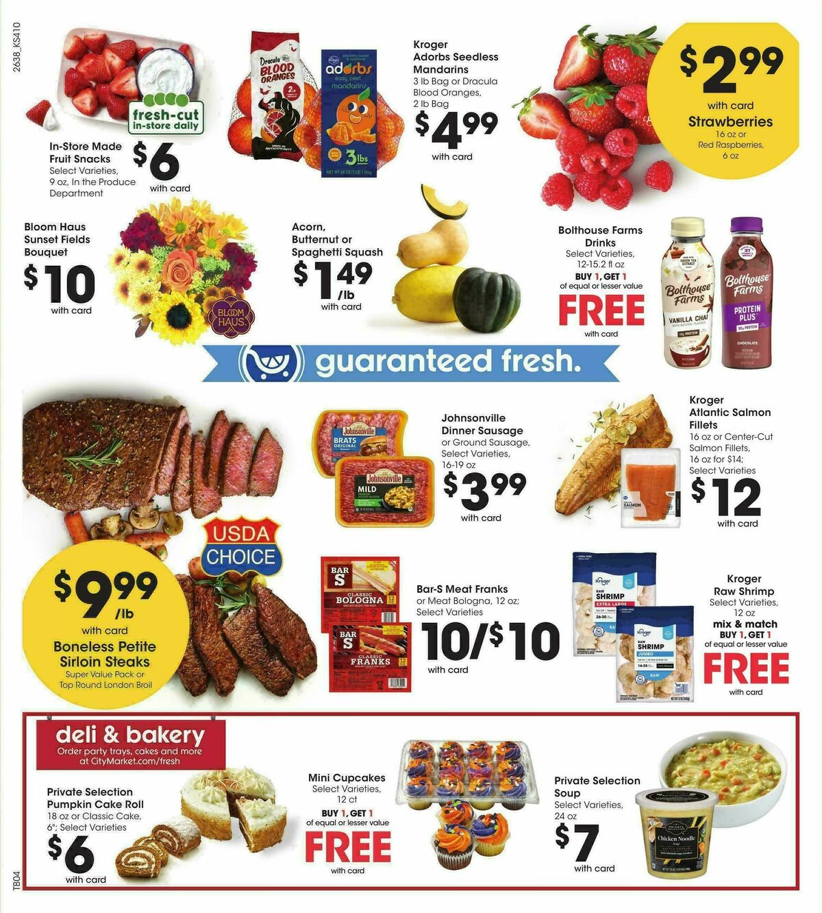 City Market Weekly Ad from October 21
