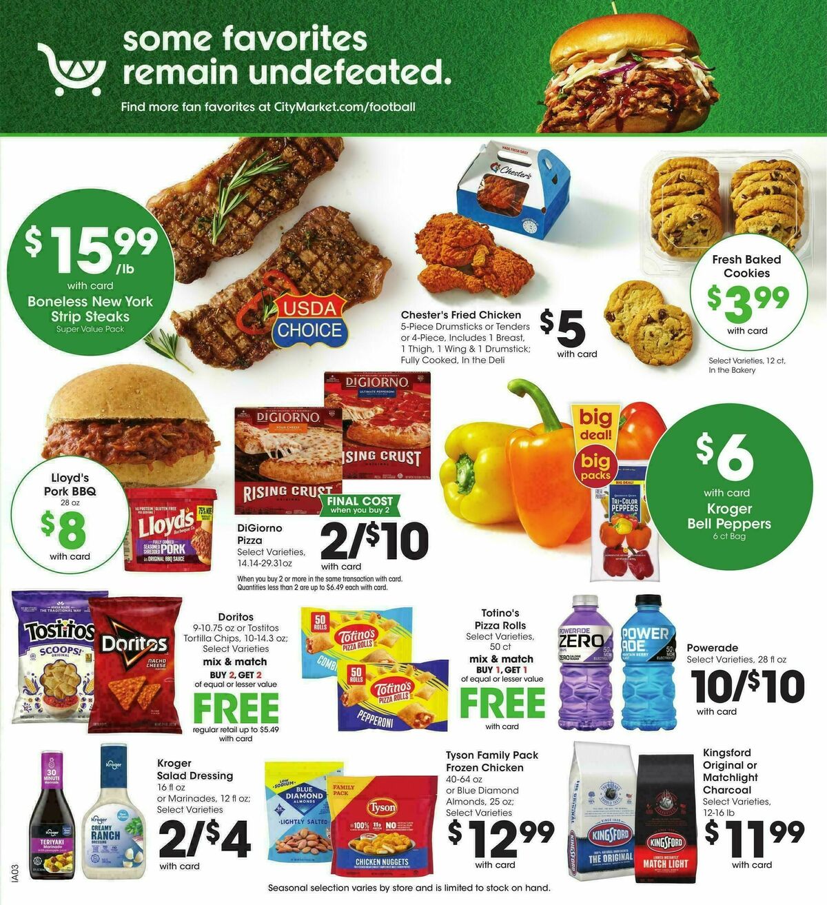 City Market Weekly Ad from October 28