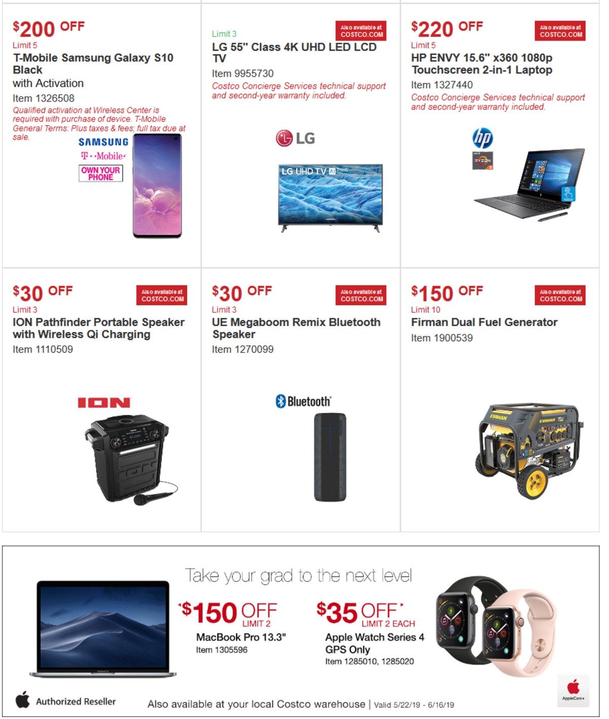 Costco Weekly Ad from May 22