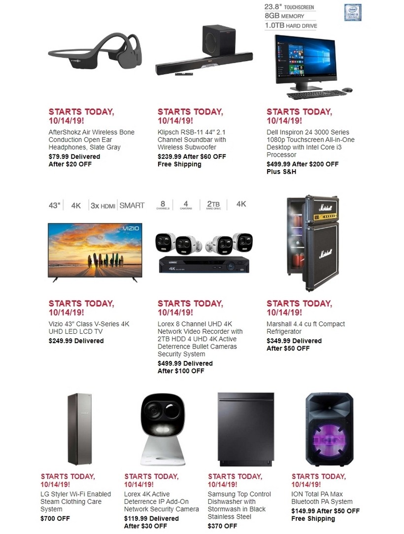Costco Tech Days! Weekly Ad from October 14
