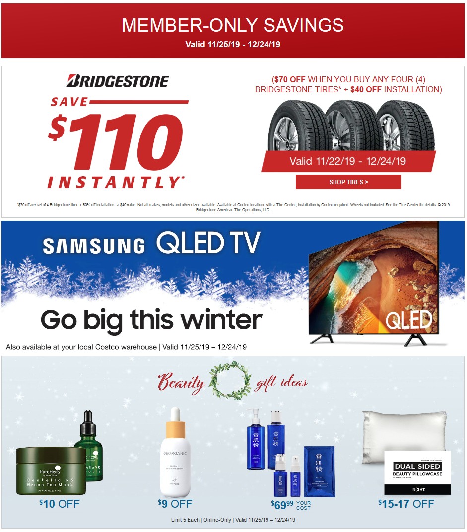 Costco Weekly Ad from November 25