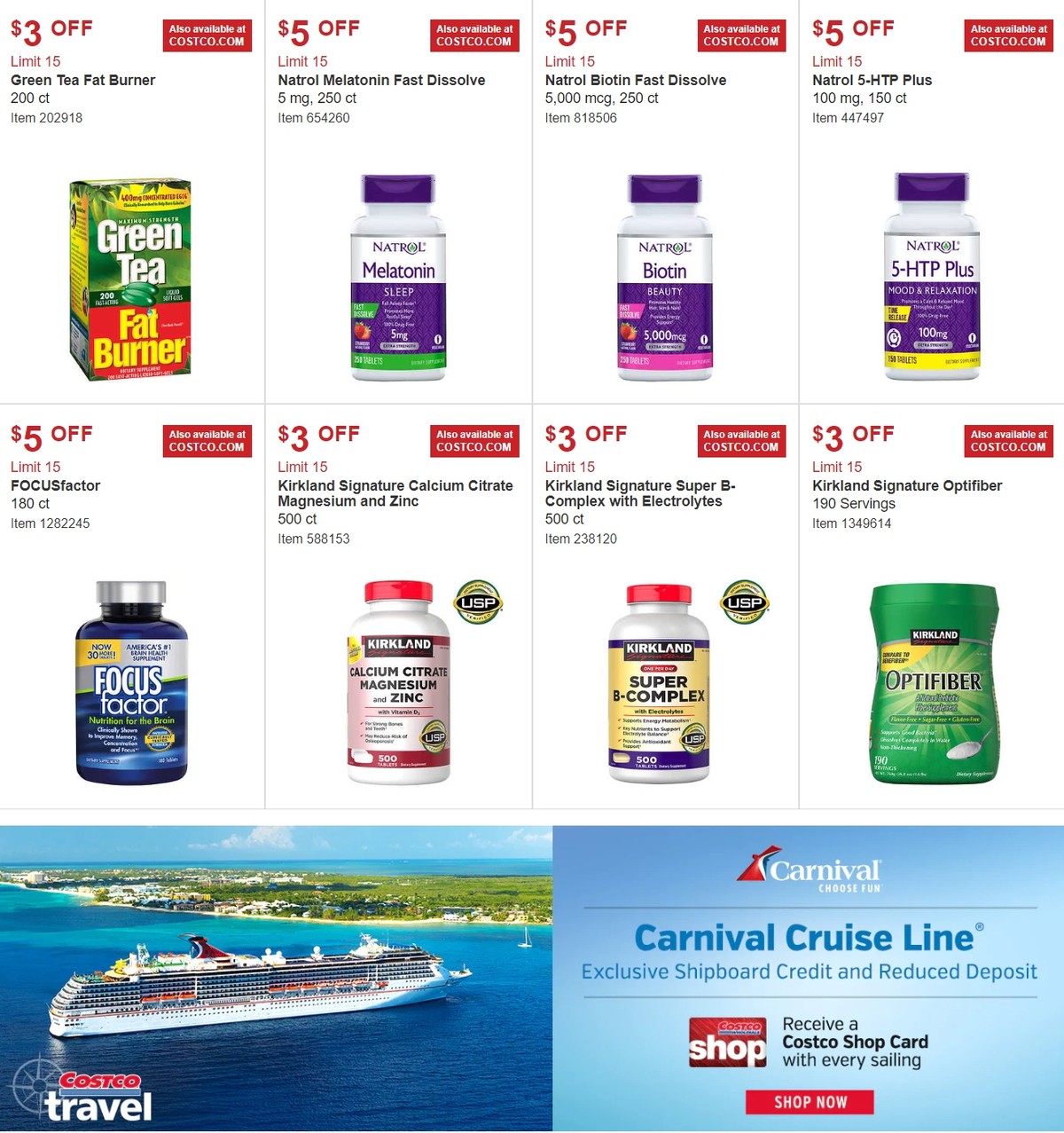 Costco Weekly Ad from January 2