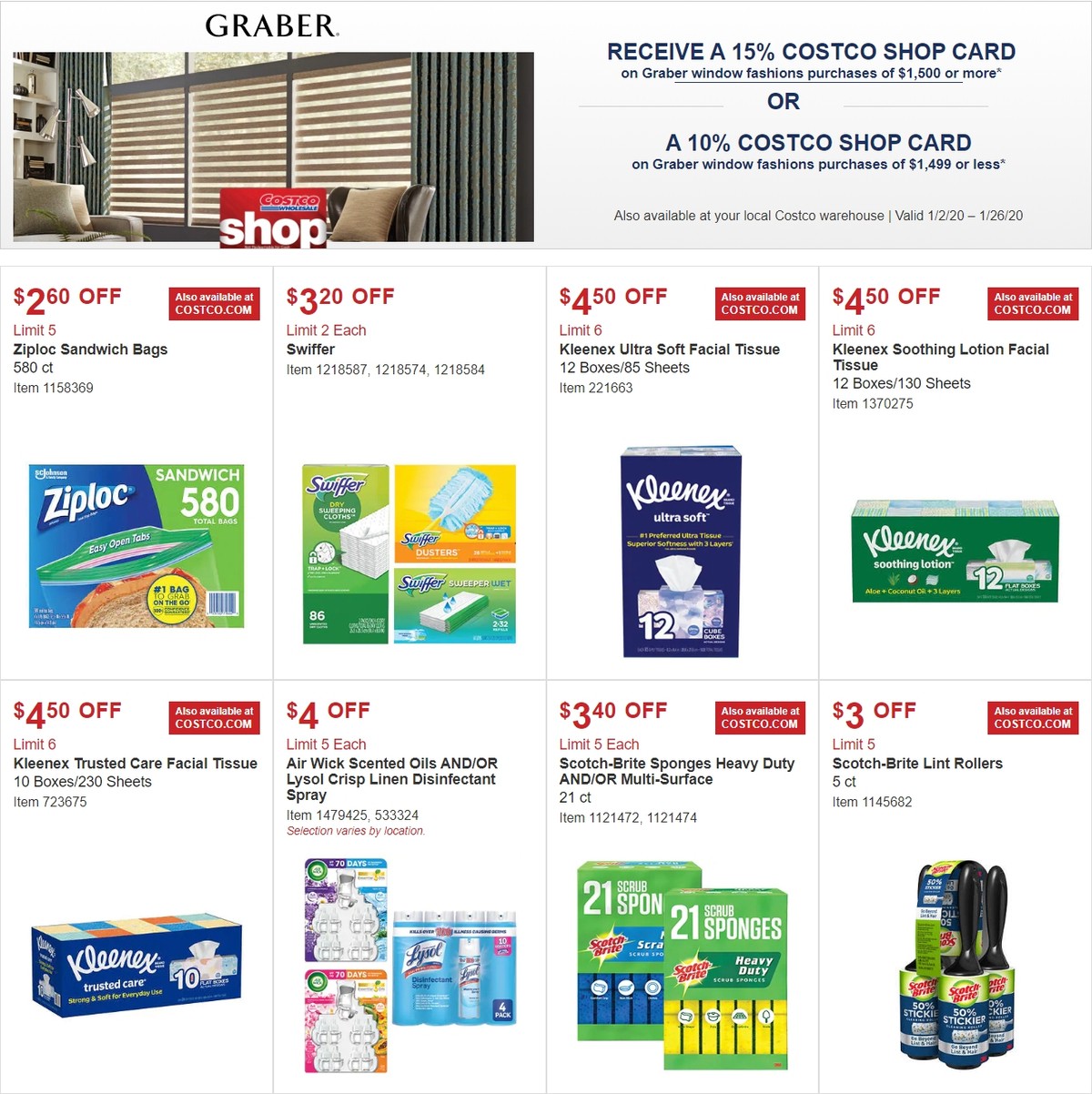 Costco Weekly Ad from January 2