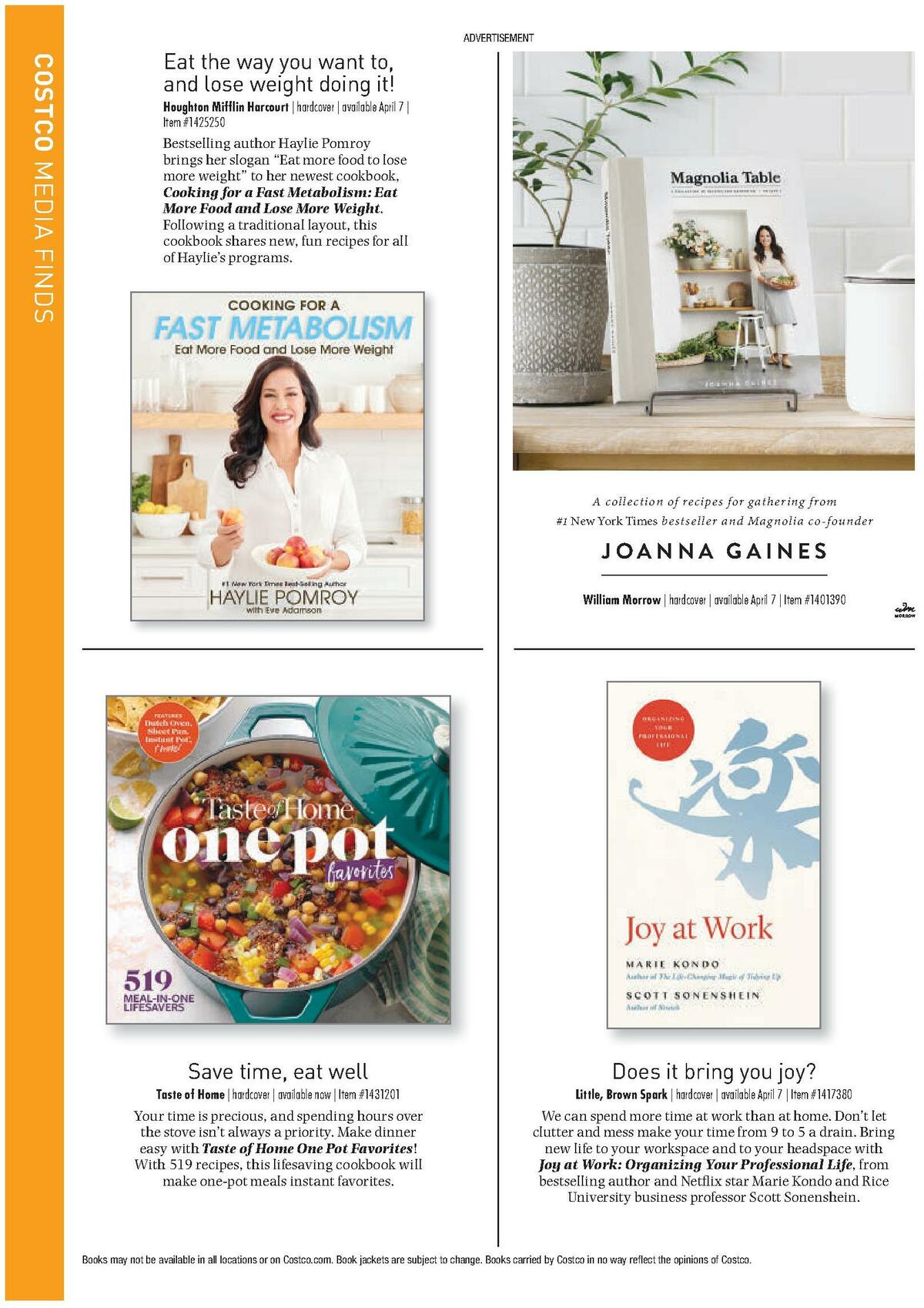 Costco Connection Weekly Ad from April 1