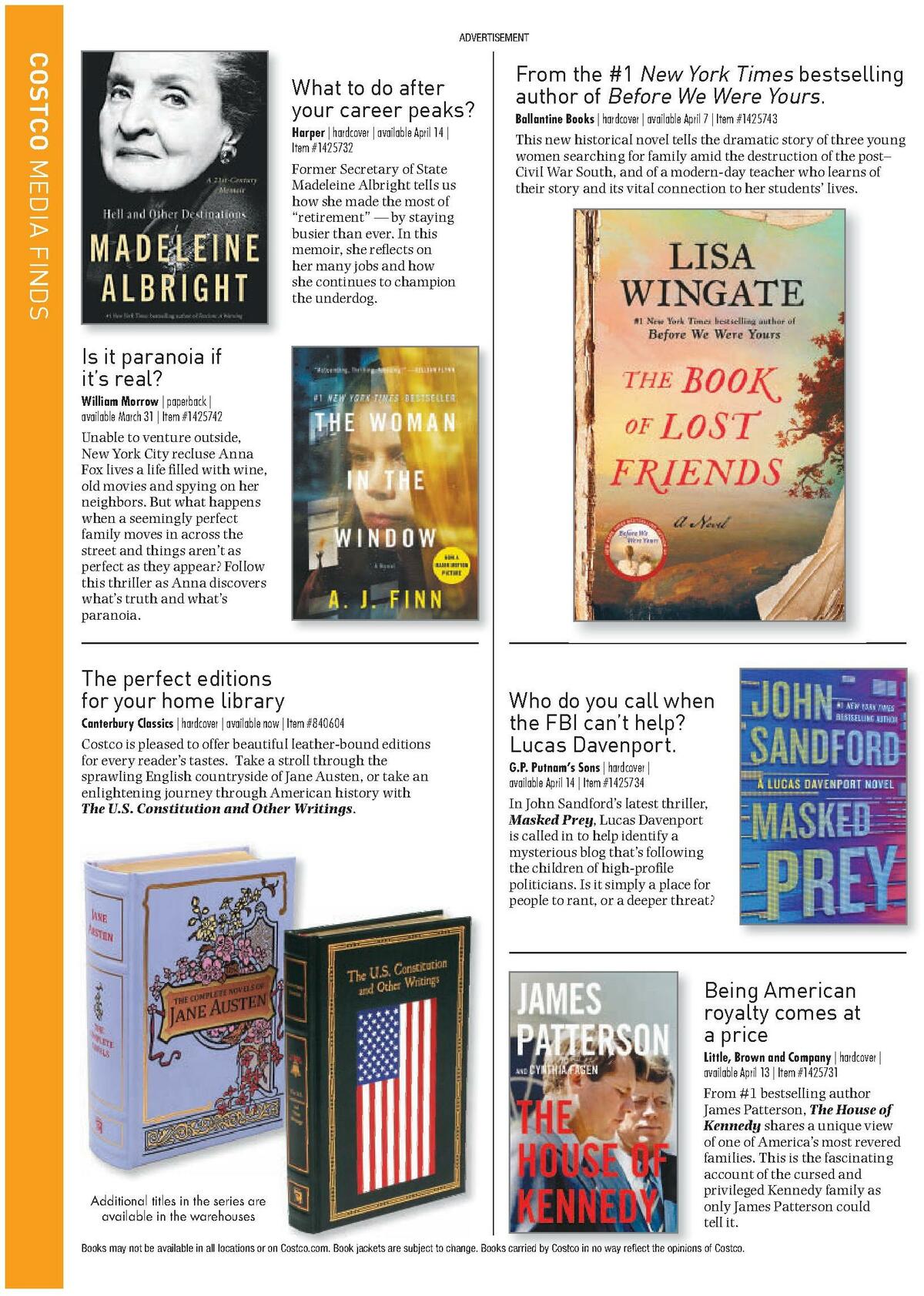 Costco Connection Weekly Ad from April 1