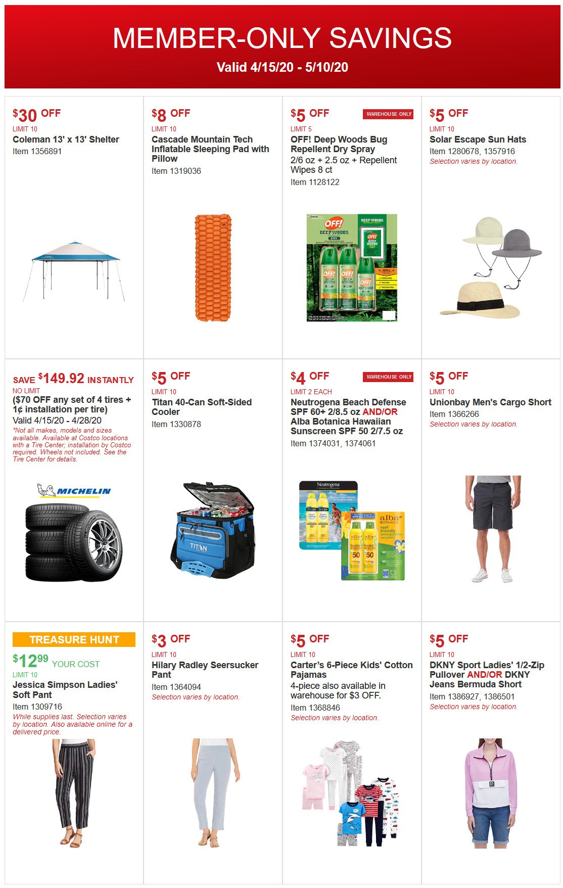 Costco Weekly Ad from April 15