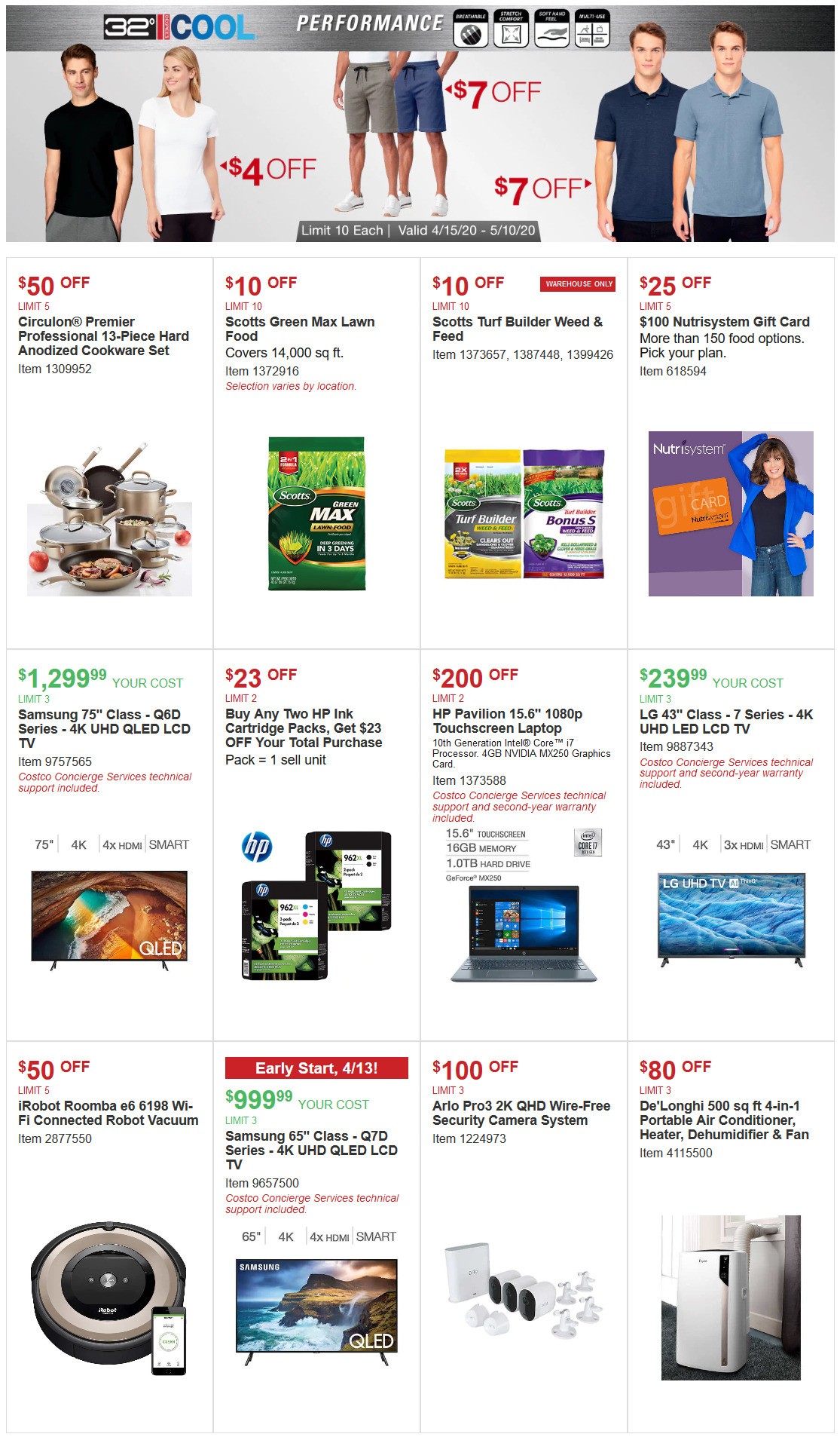 Costco Weekly Ad from April 15