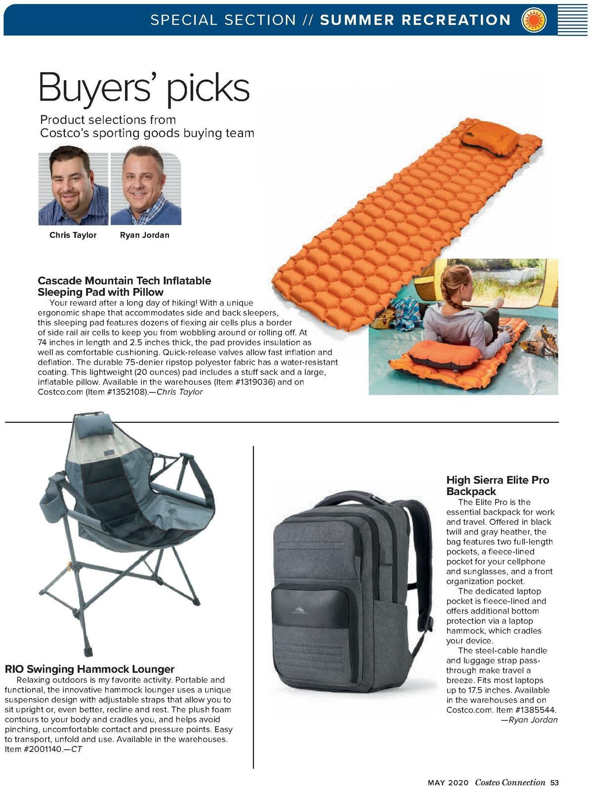 Costco Costco Connection Weekly Ad from May 1