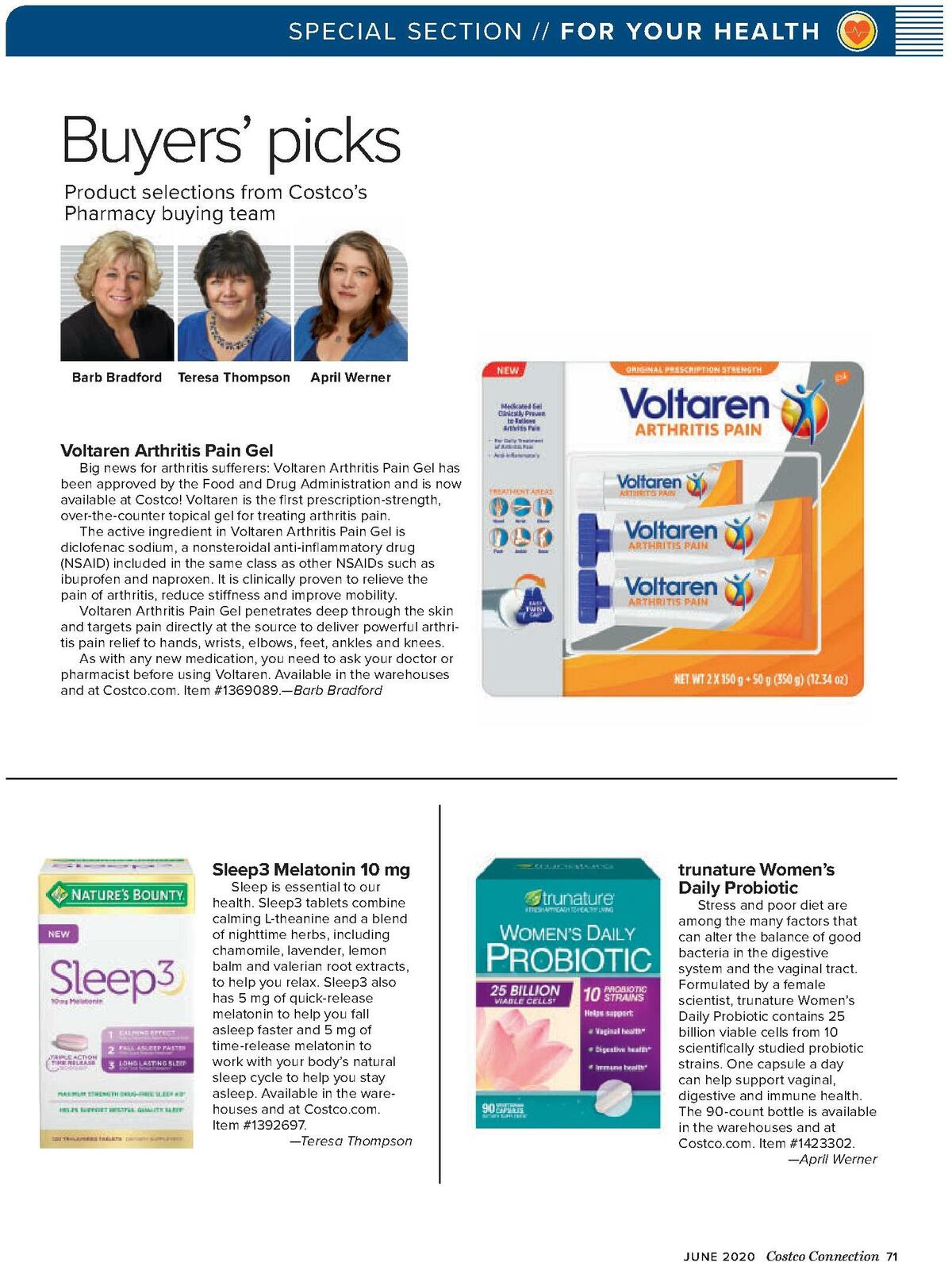 Costco Connection June Weekly Ad from June 1