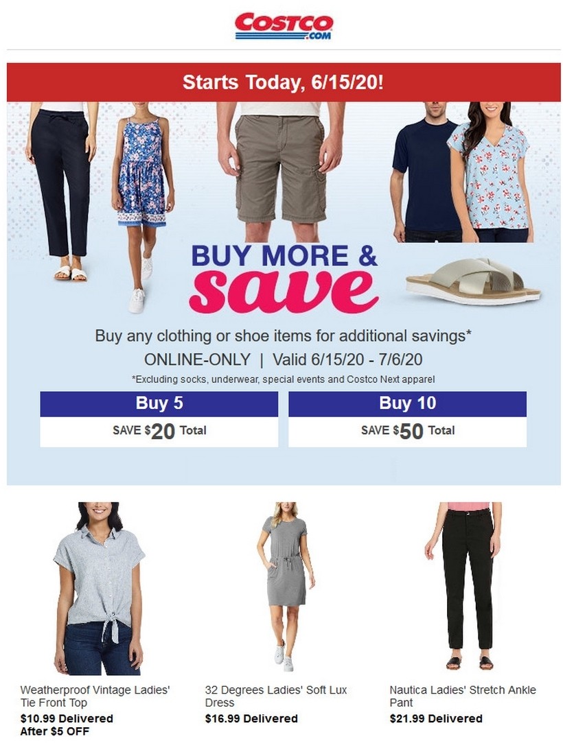 Costco Buy More & Save Weekly Ad from June 15