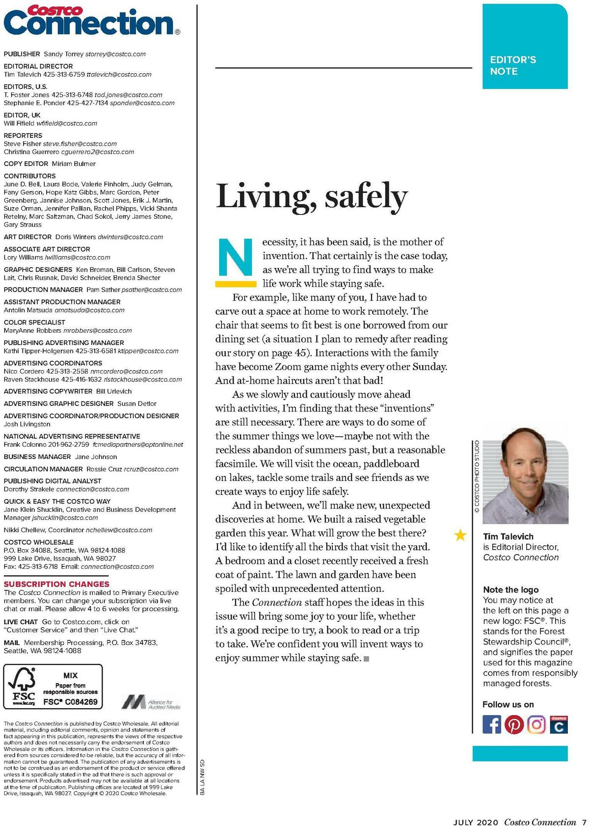 Costco Connection Weekly Ad from July 1