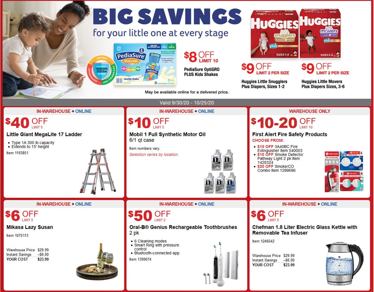 Costco Weekly Ad from September 30