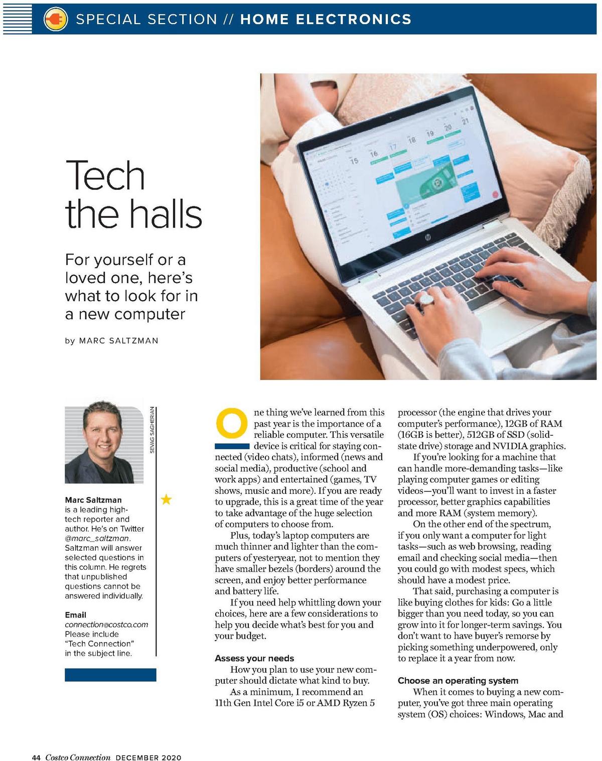 Costco Connection December Weekly Ad from December 1