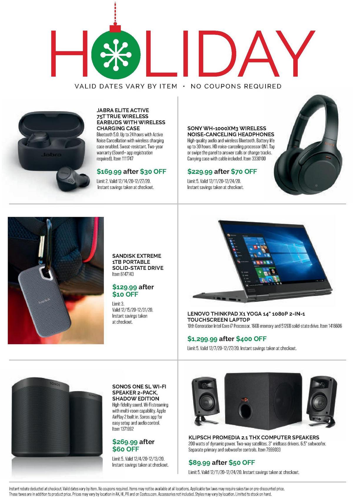 Costco Connection December Weekly Ad from December 1