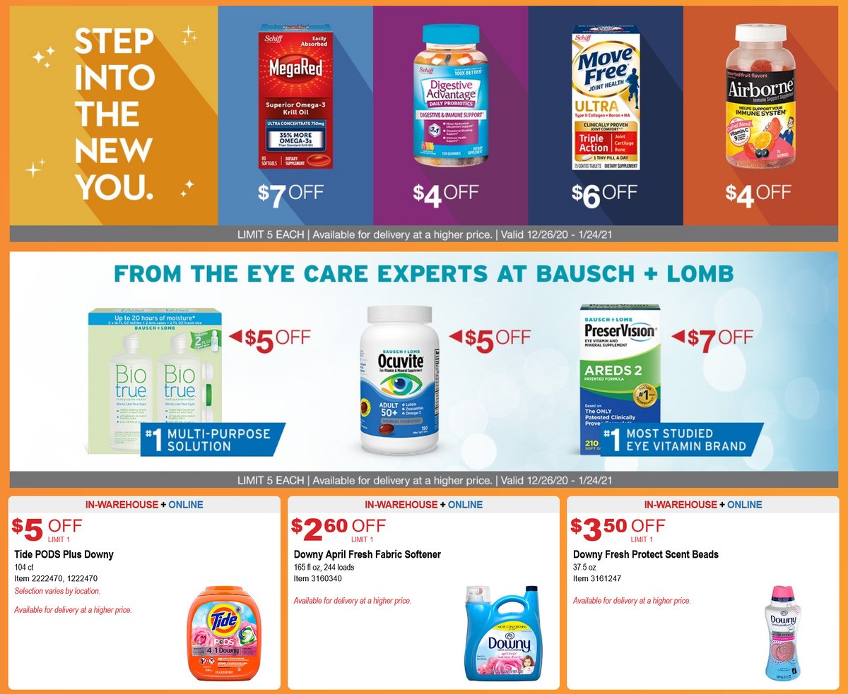 Costco Weekly Ad from December 26