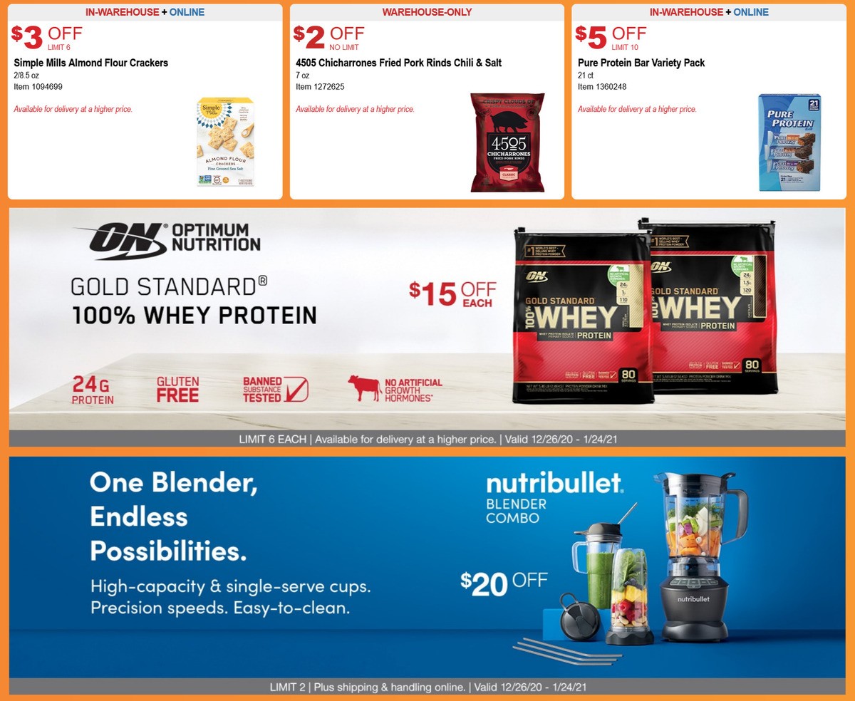 Costco Weekly Ad from December 26
