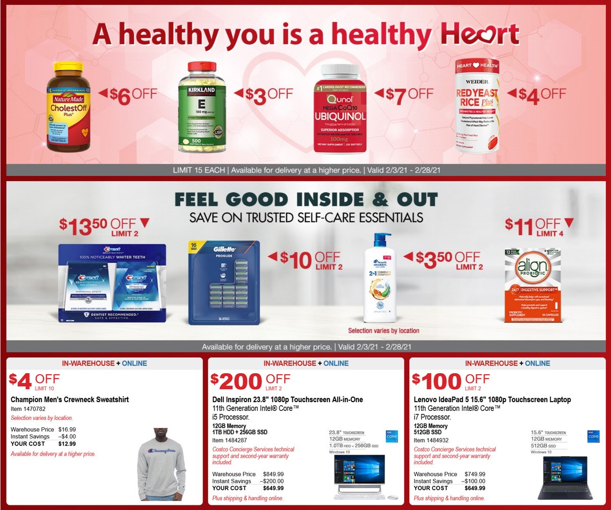 Costco Weekly Ad from February 3