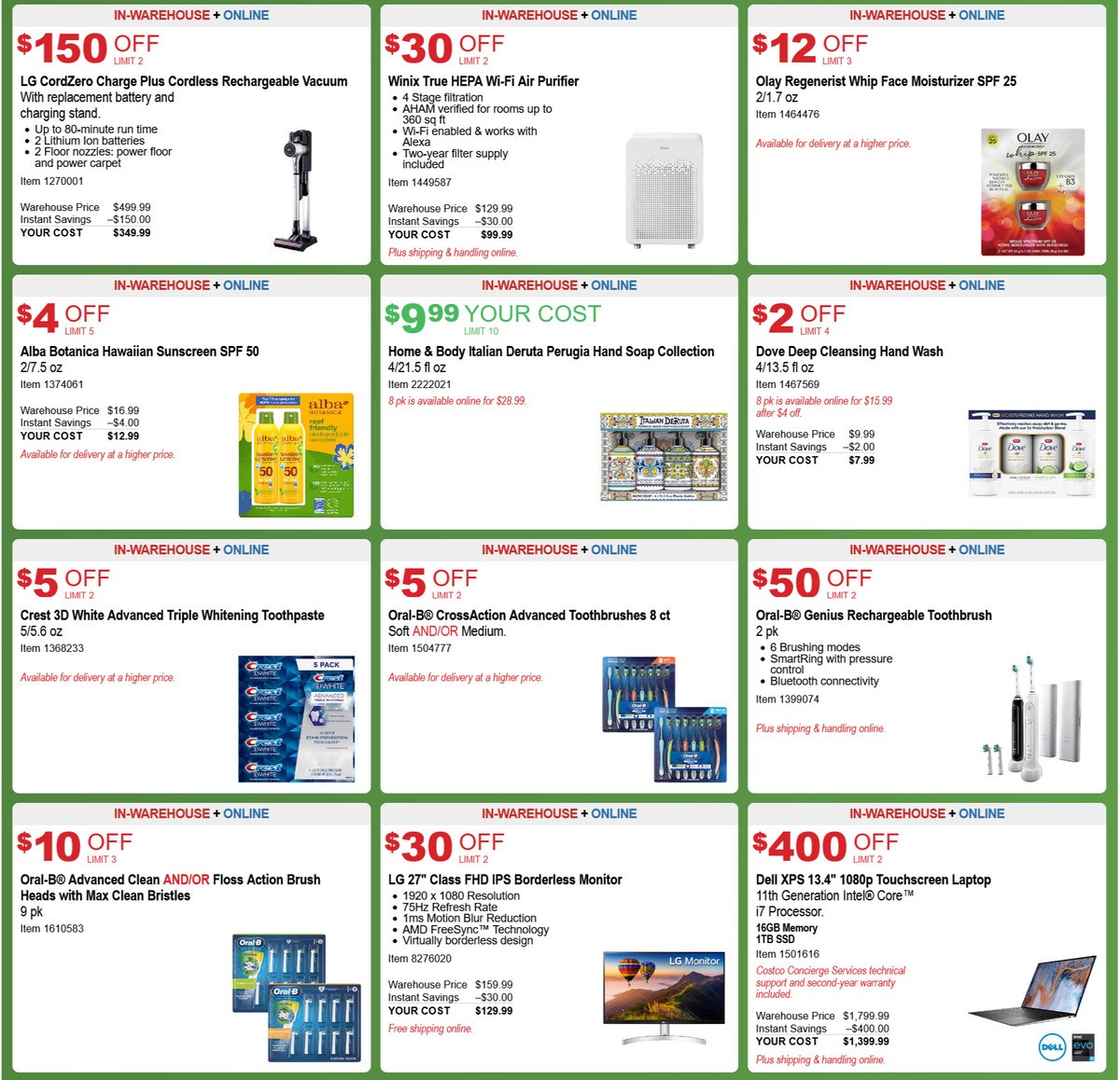 Costco Weekly Ad from March 10
