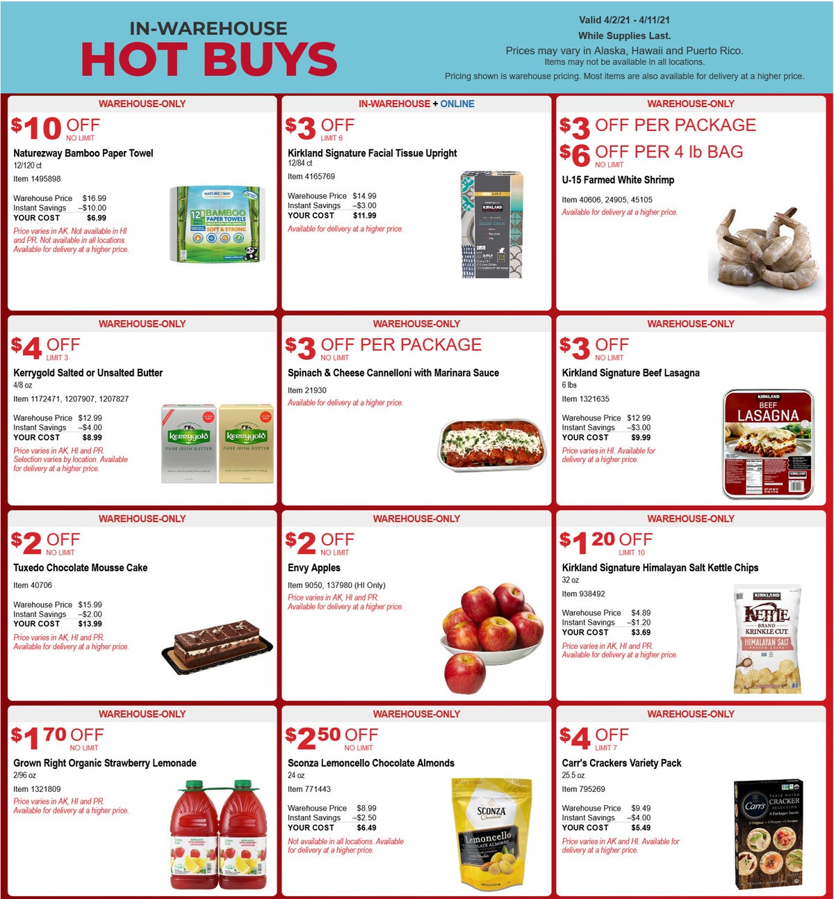 Costco Hot Buys Weekly Ad from April 2