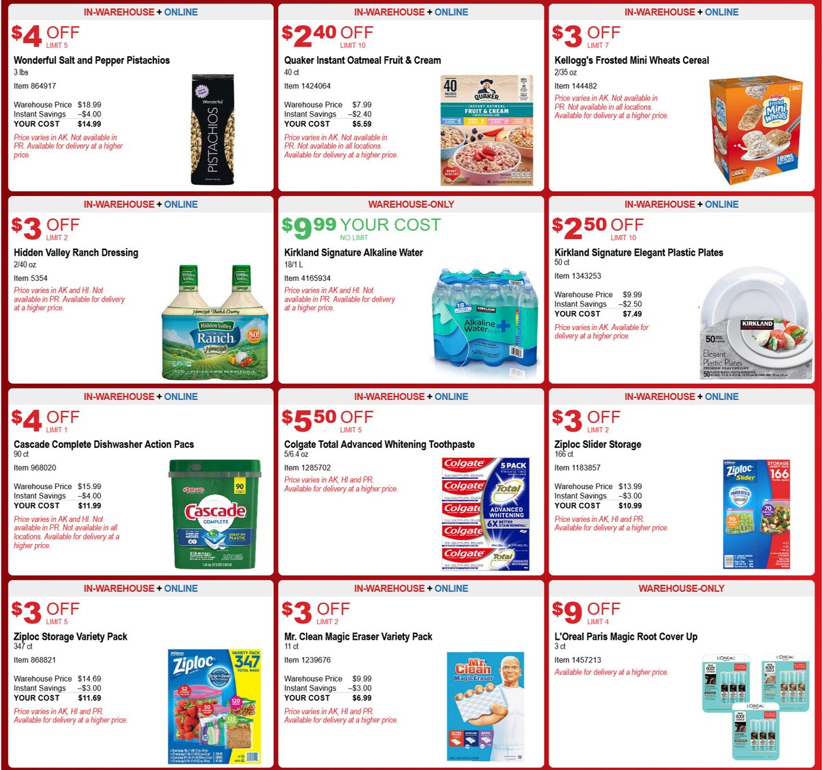 Costco Hot Buys Weekly Ad from April 2