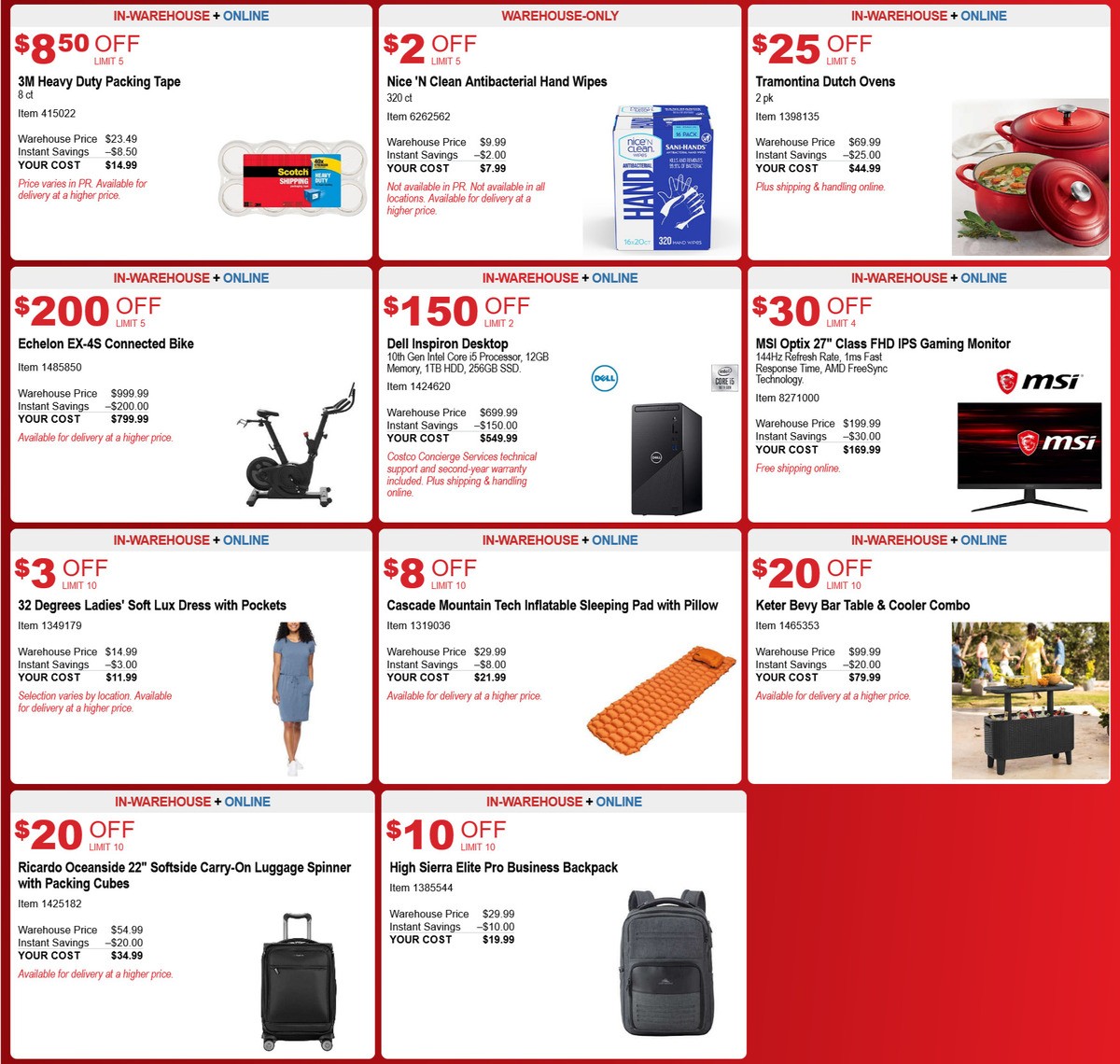 Costco Hot Buys Weekly Ad from April 2
