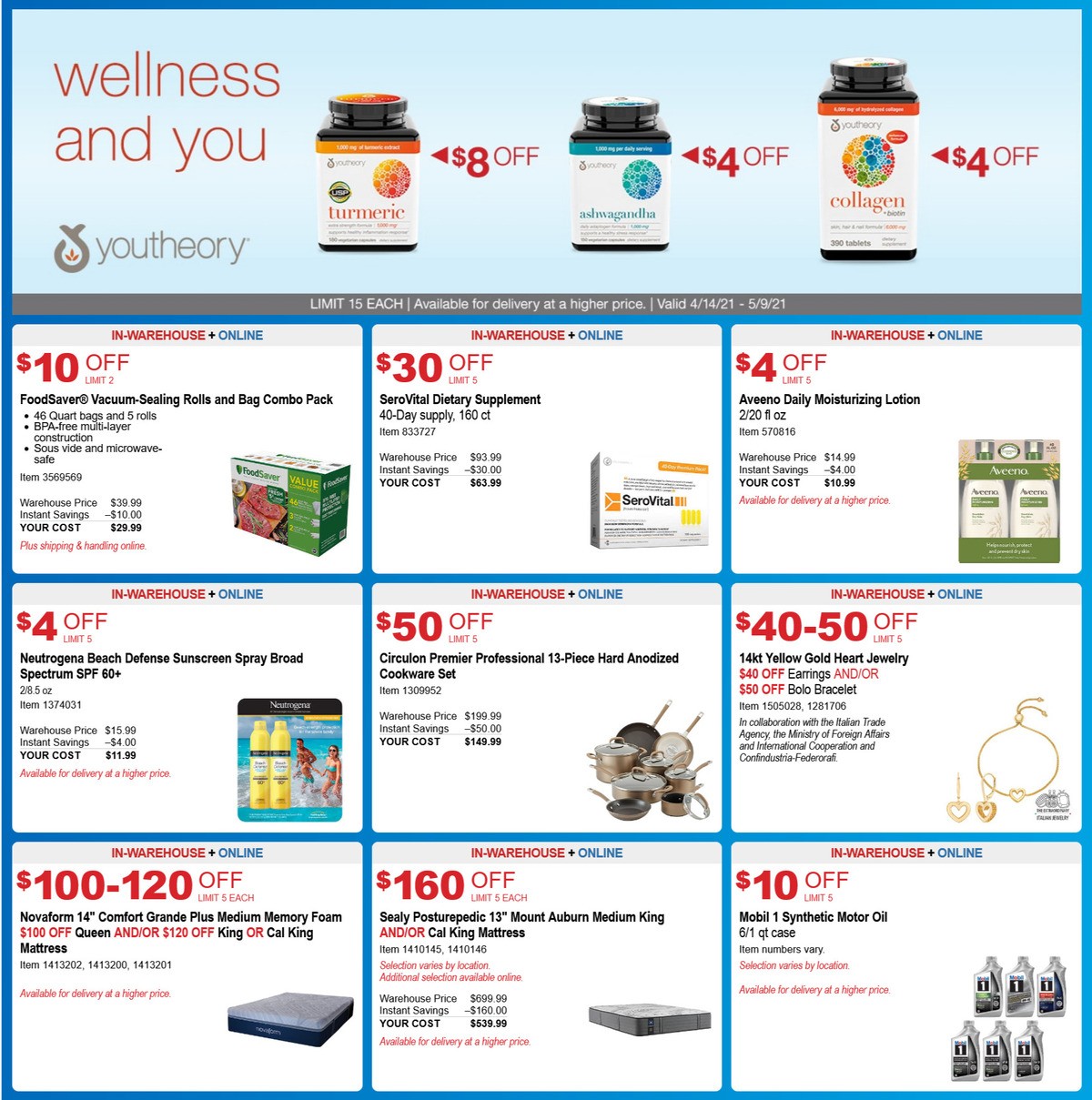 Costco Weekly Ad from April 14