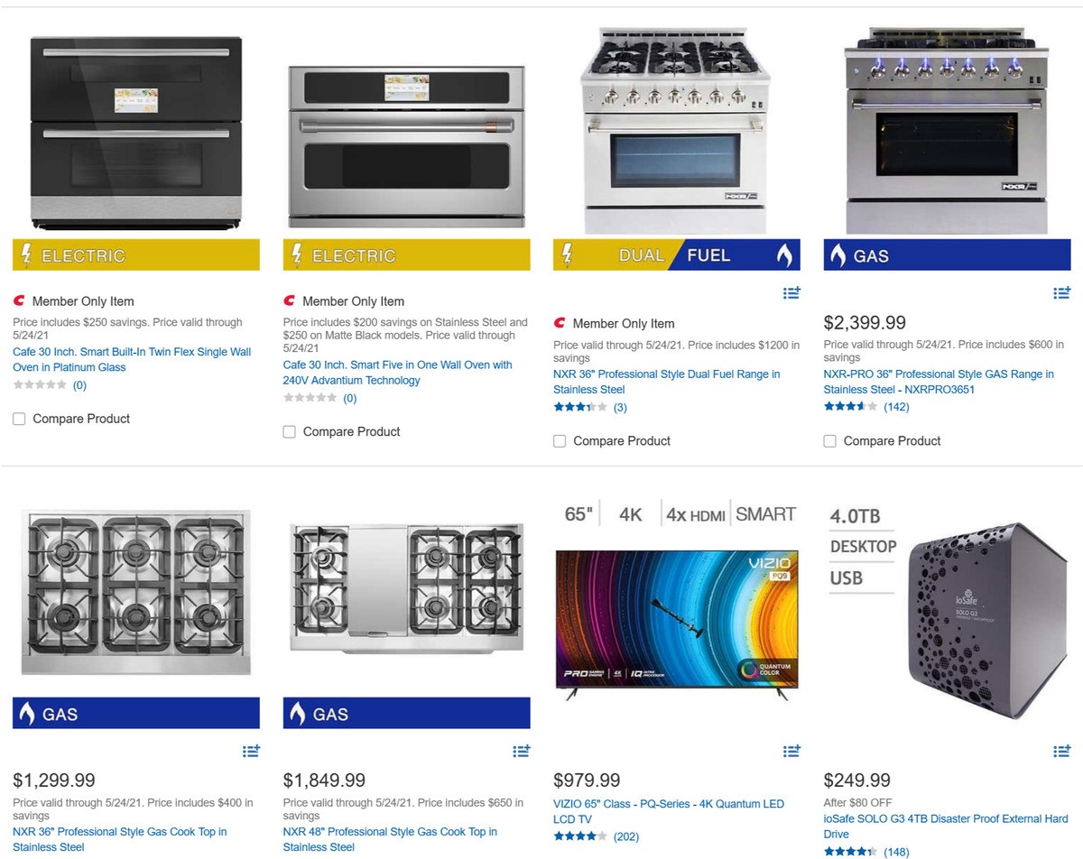 Costco Tech Days Weekly Ad from May 17