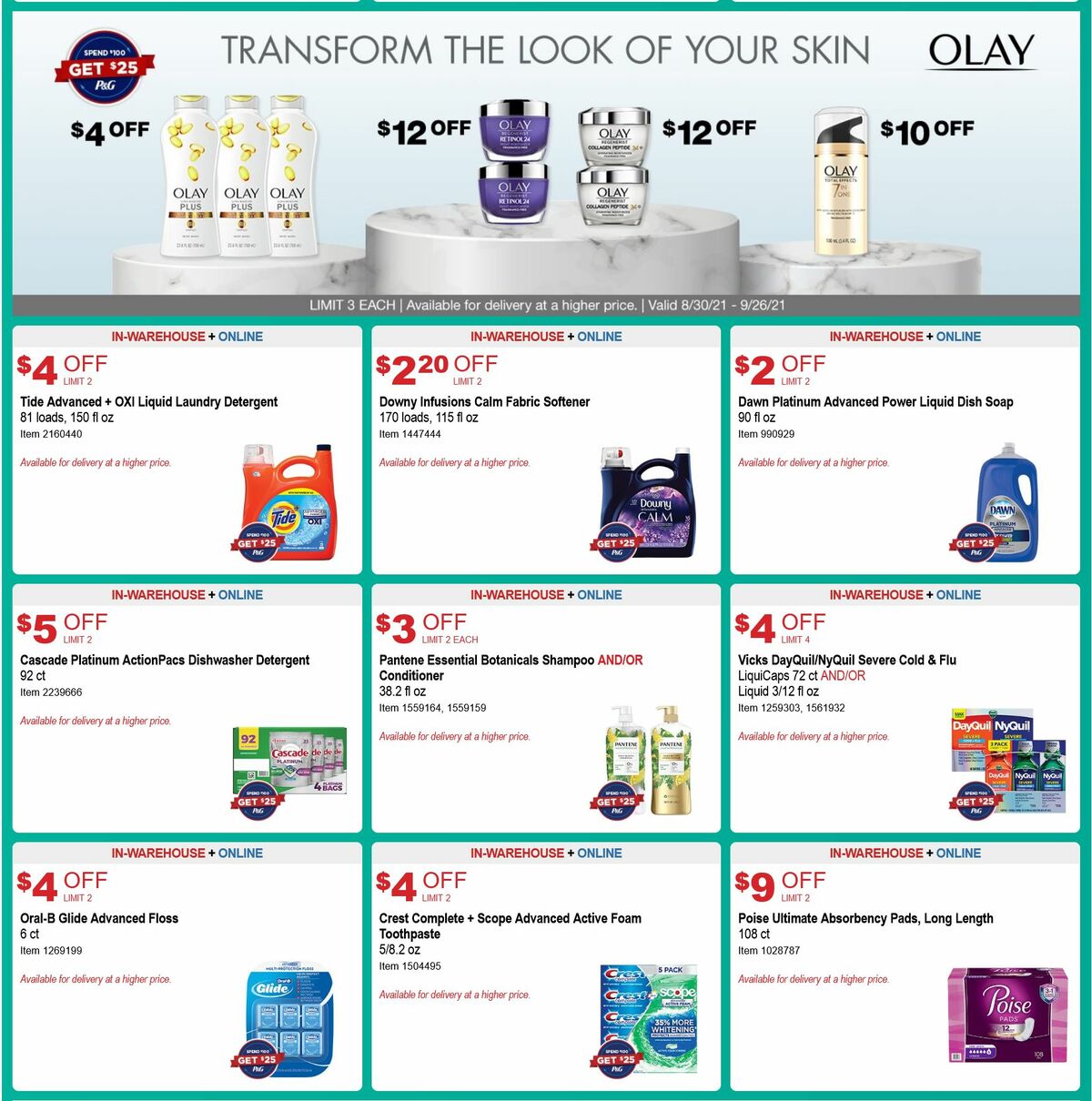 Costco Weekly Ad from September 1