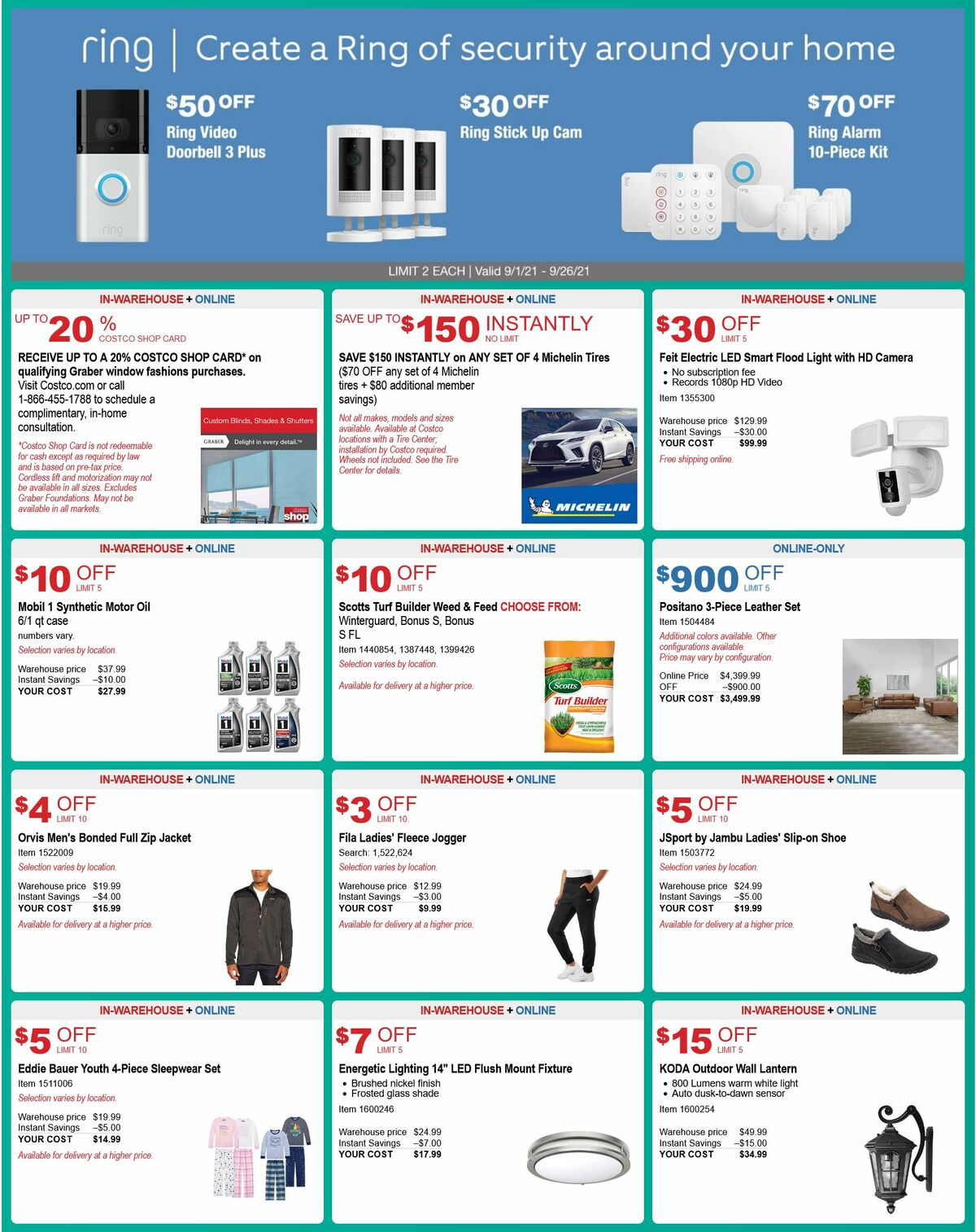 Costco Weekly Ad from September 1