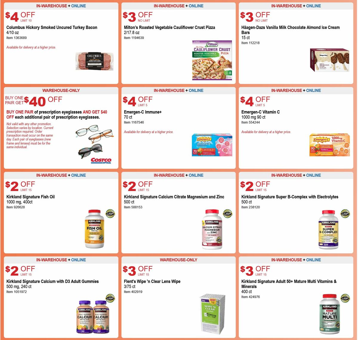 Costco Weekly Ad from September 29